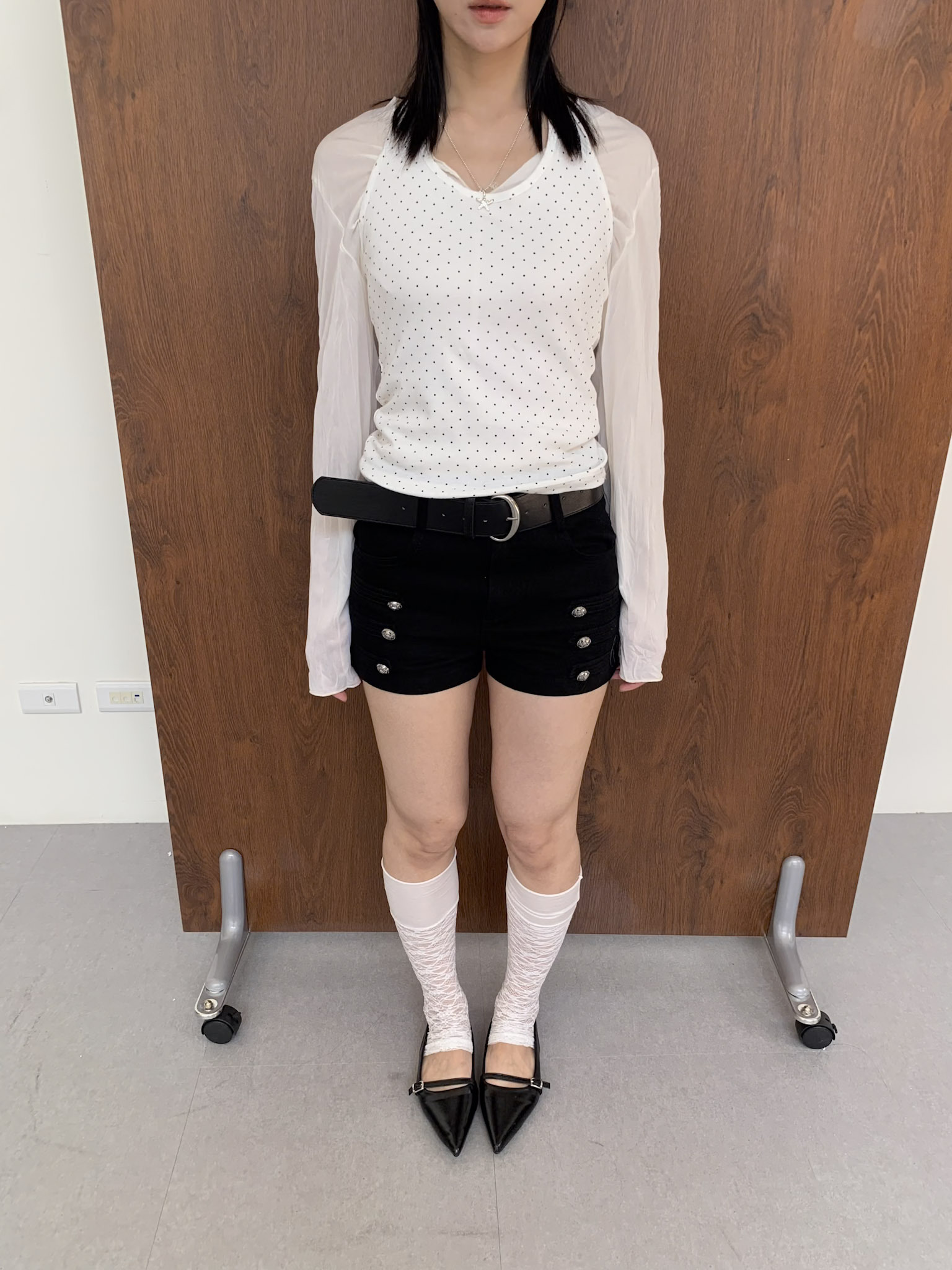 ISA_波點控可愛點播! (單穿/疊穿)掛脖背心_68039