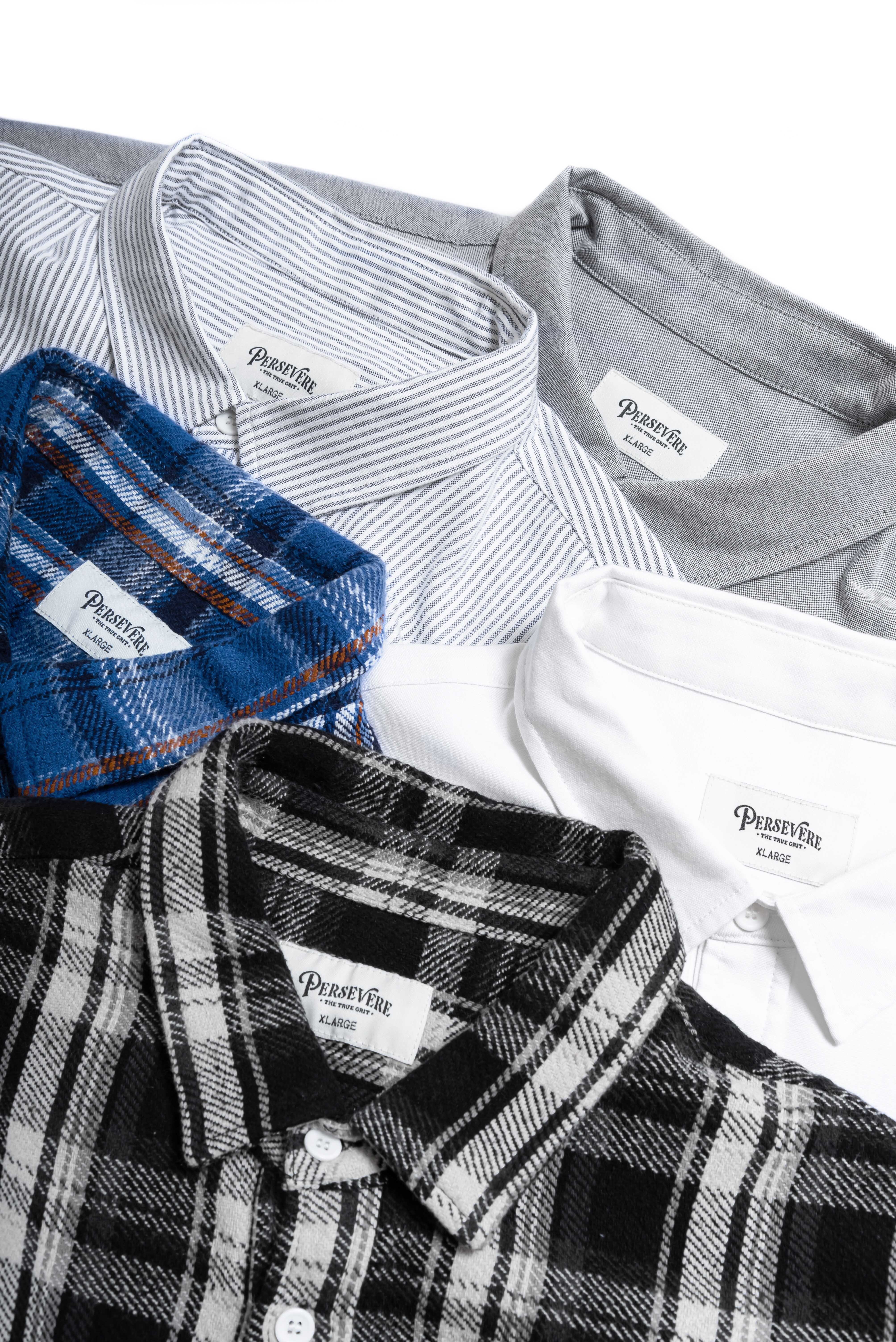 PERSEVERE LOOSE-FIT LS SHIRT 寬版長袖襯衫