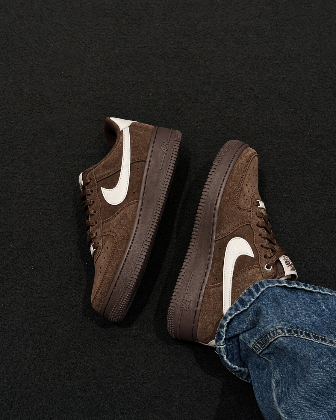 <🤎秋冬No.1> Nike Air Force 1 ‘07 棕色 美拉德 麂皮 復古 摩卡可可 男女同款 IQ0136200