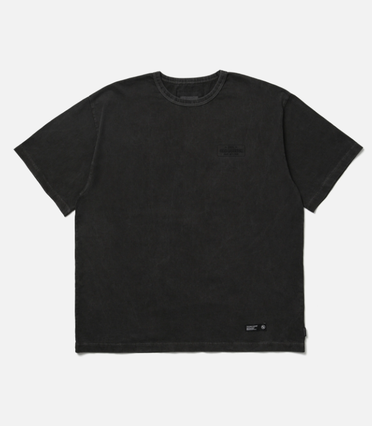 [現貨] NEIGHBORHOOD FW26 PIGMENT CREWNECK SS | BLACK / OLIVE