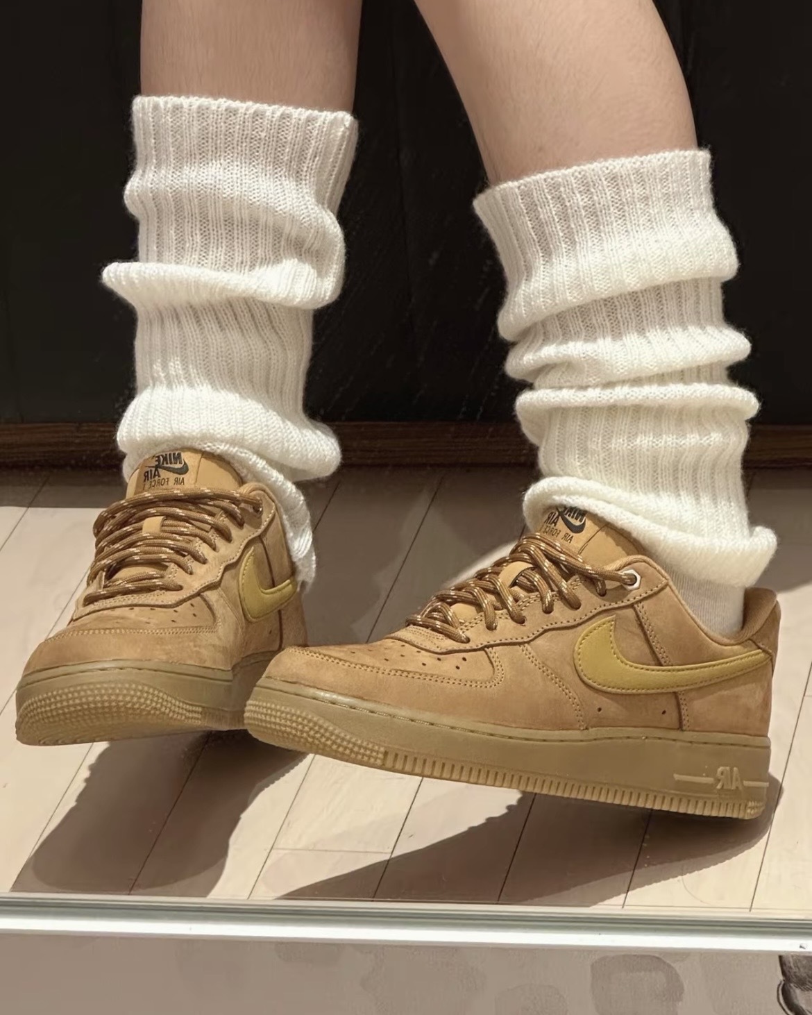 【逢甲 FUZZY】W Nike Air Force 1 "Wheat" 卡其 小麥色 女鞋 FZ7372-200