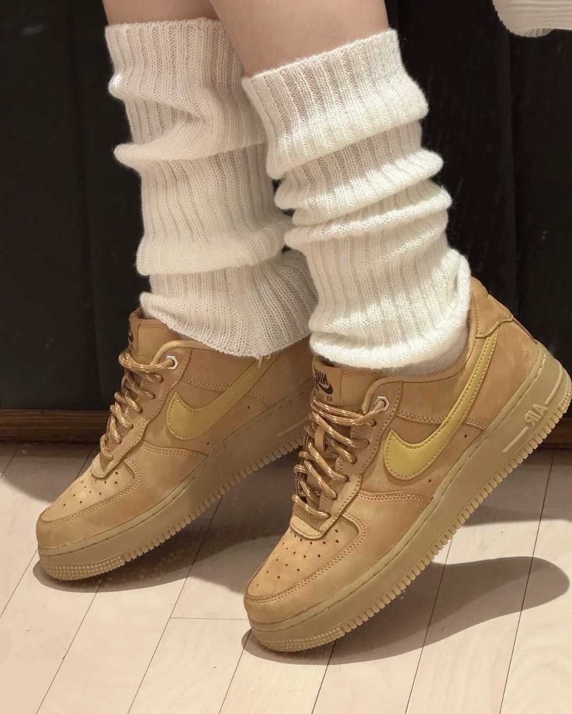【逢甲 FUZZY】W Nike Air Force 1 "Wheat" 卡其 小麥色 女鞋 FZ7372-200