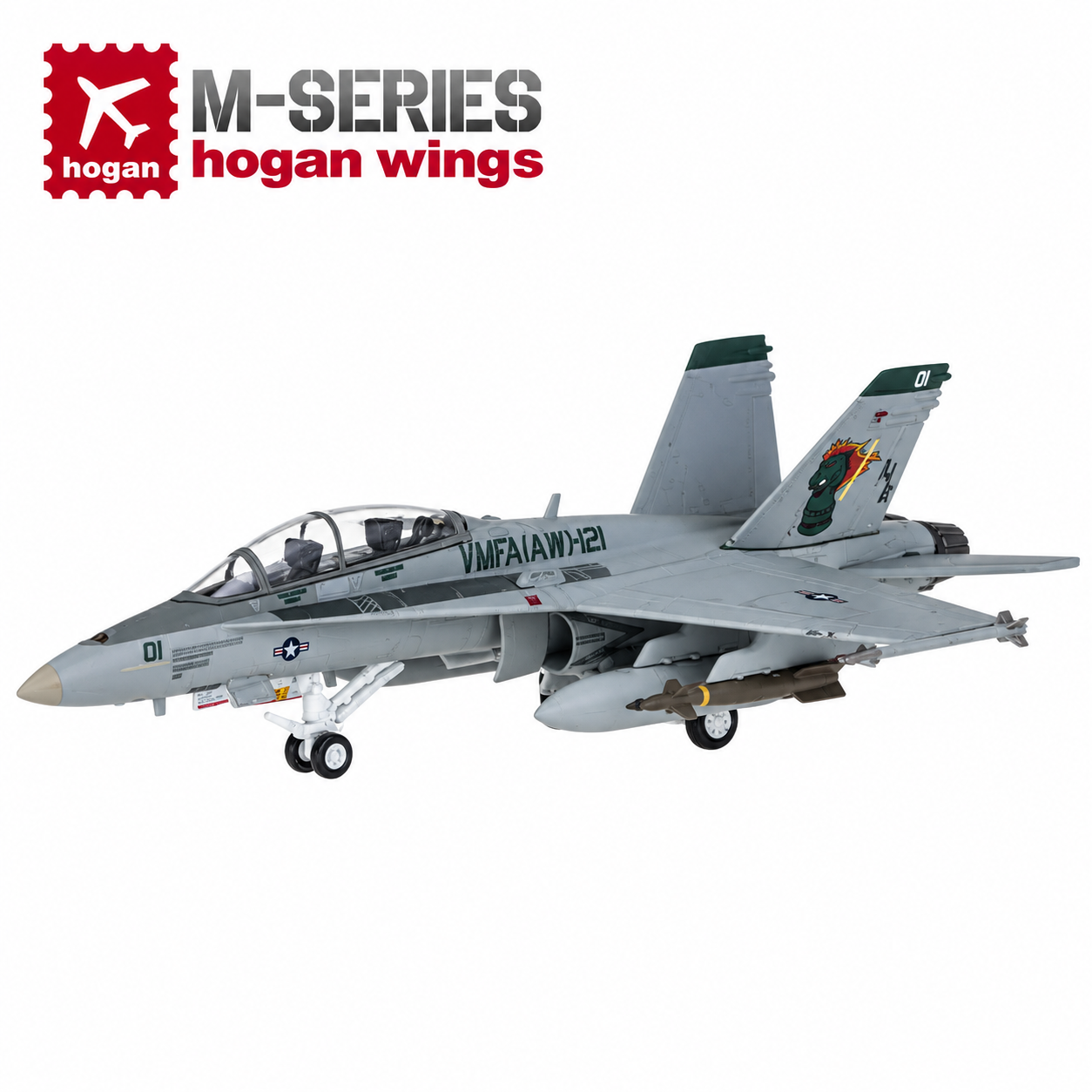 Hogan M-Series 1/200 美國海軍陸戰隊 F/A-18D  海軍局碼165413 2009年