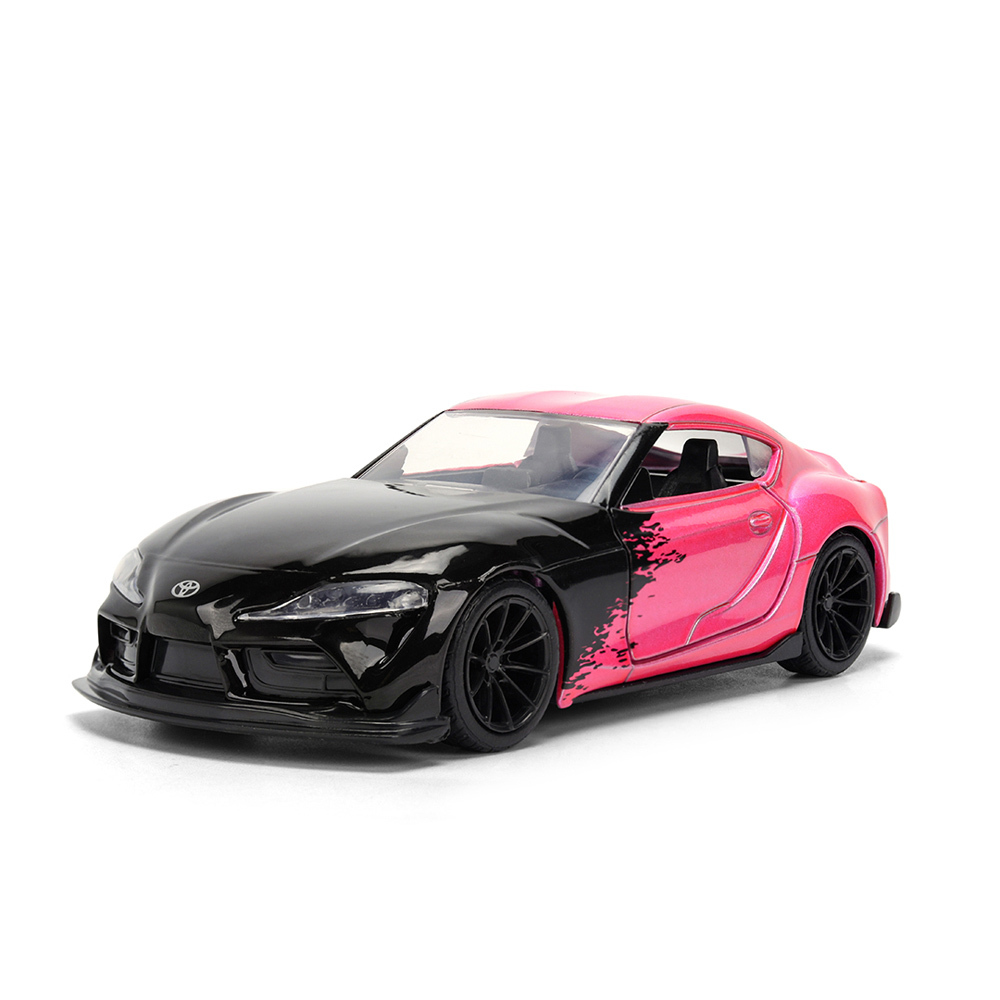 JADA Pink Slips 1:32合金車- 2020 Toyota Supra 黑粉色