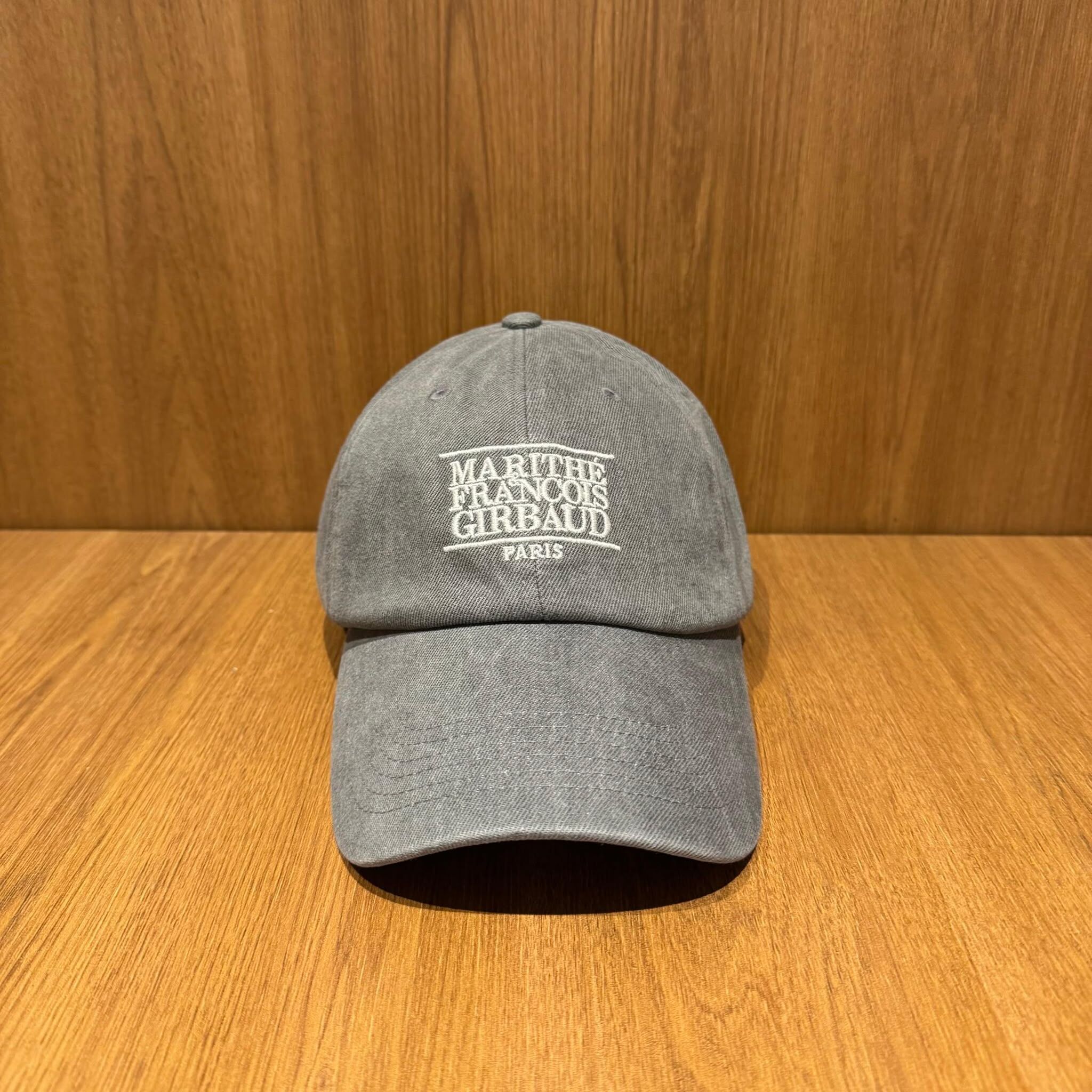 MARITHE FRANCOIS GIRBAUD (MFG)｜MFG46FHG229 DENIM WASHING SMALL CLASSIC LOGO COVERED CAP [3 colors] M335
