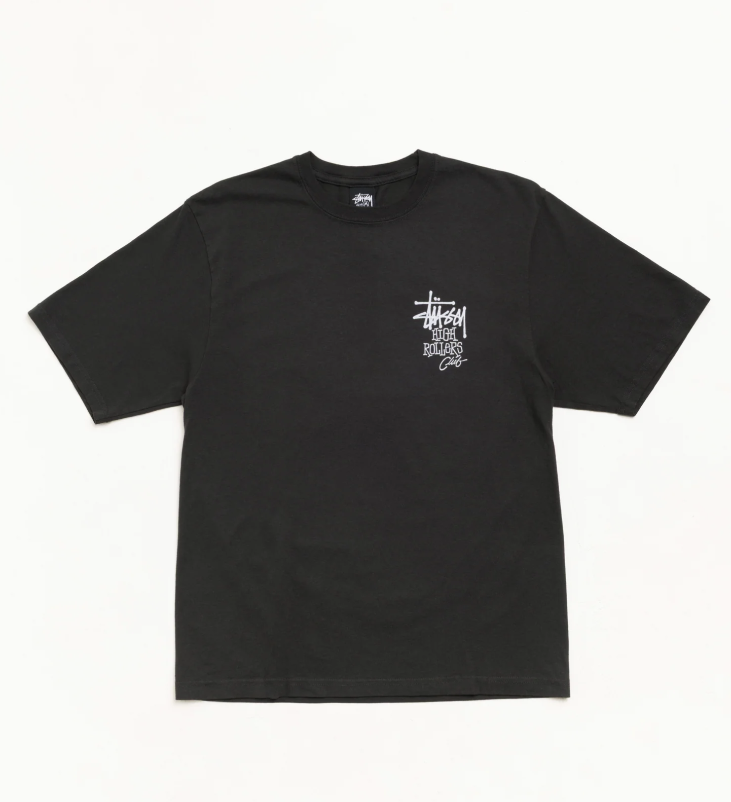 [Instock] STUSSY FW26 HIGH ROLLERS TEE | BLACK