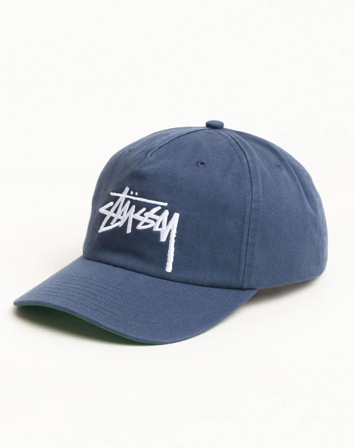 [Instock] Stüssy Big Stock Mid Depth Cap | Deep Blue