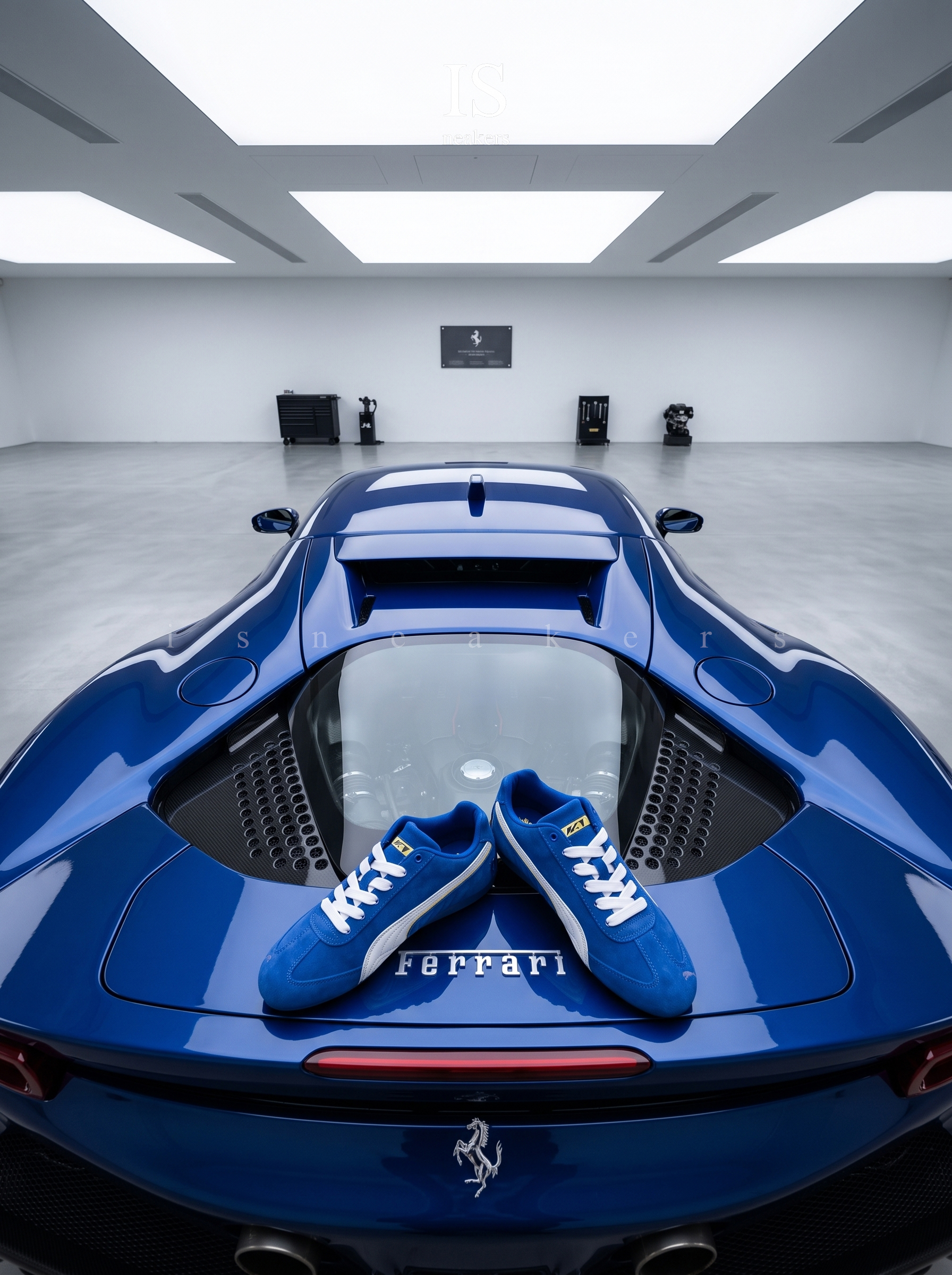 iSNEAKERS｜Ferrari x Puma Scuderia Speedcat Miami "Blue" 藍色 309359-01