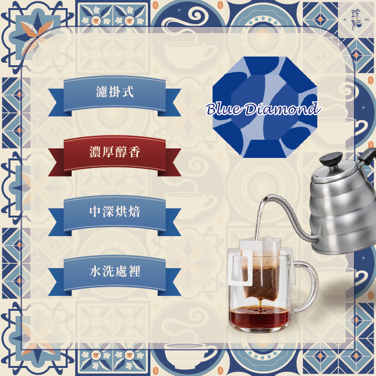 【掛耳10g】印尼 蘇門答臘亞齊省 藍鑽黃金曼特寧