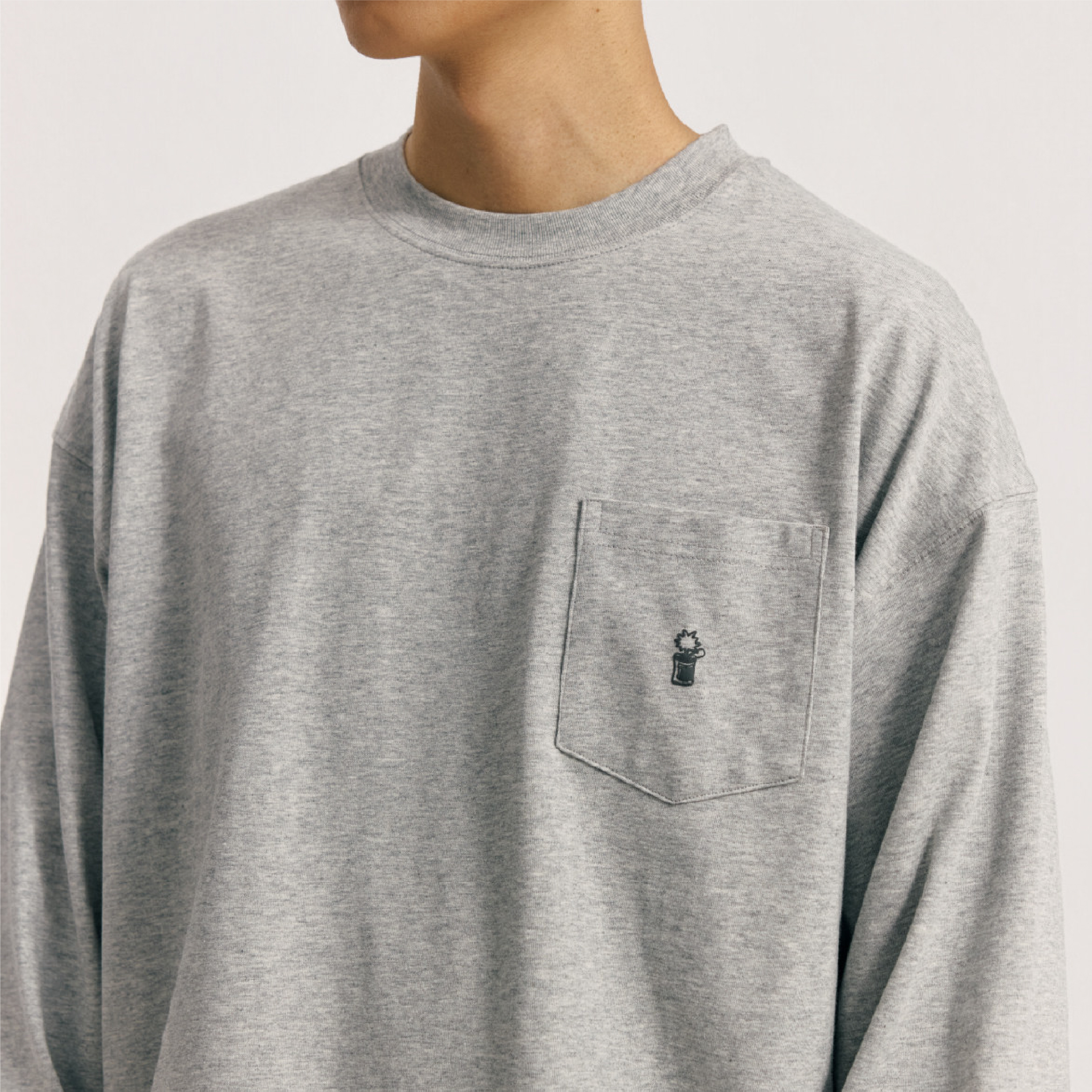 PIN SKTBS Basic Small Floral Long-Sleeve 索羅娜 小花基礎長袖Tee [P-T5426]