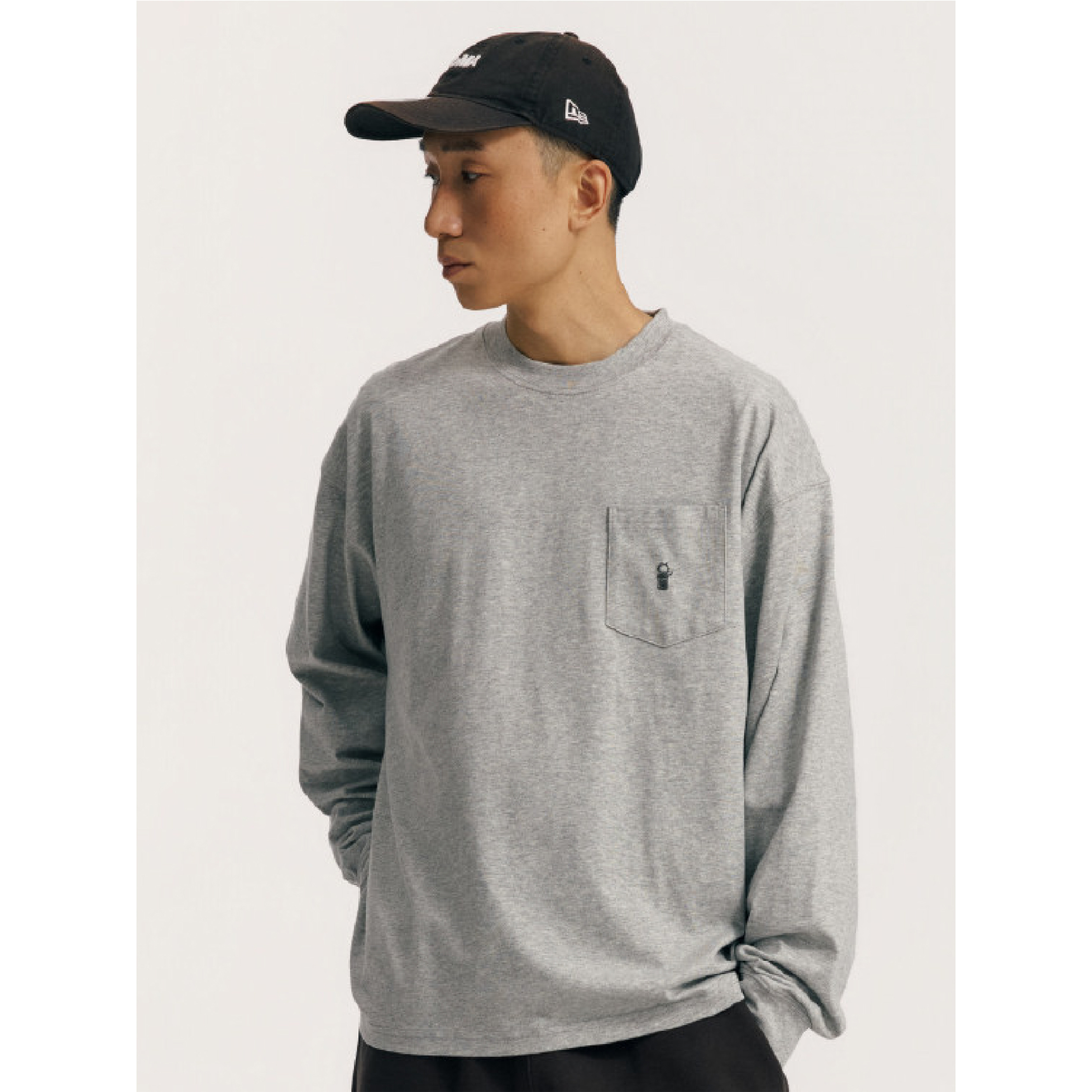 PIN SKTBS Basic Small Floral Long-Sleeve 索羅娜 小花基礎長袖Tee [P-T5426]