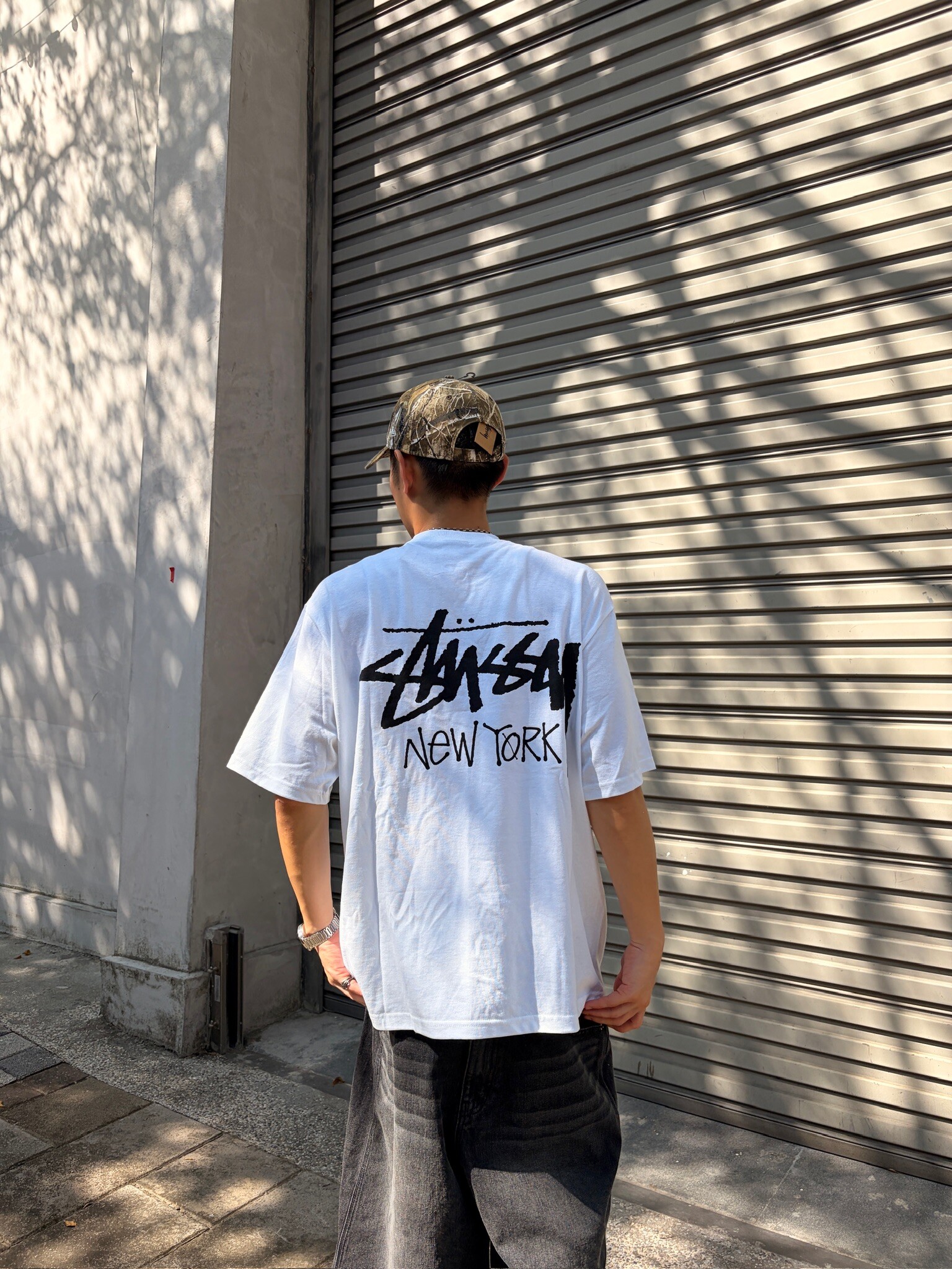 Stussy New York City Speical Edition Tee 紐約限定 黑/白