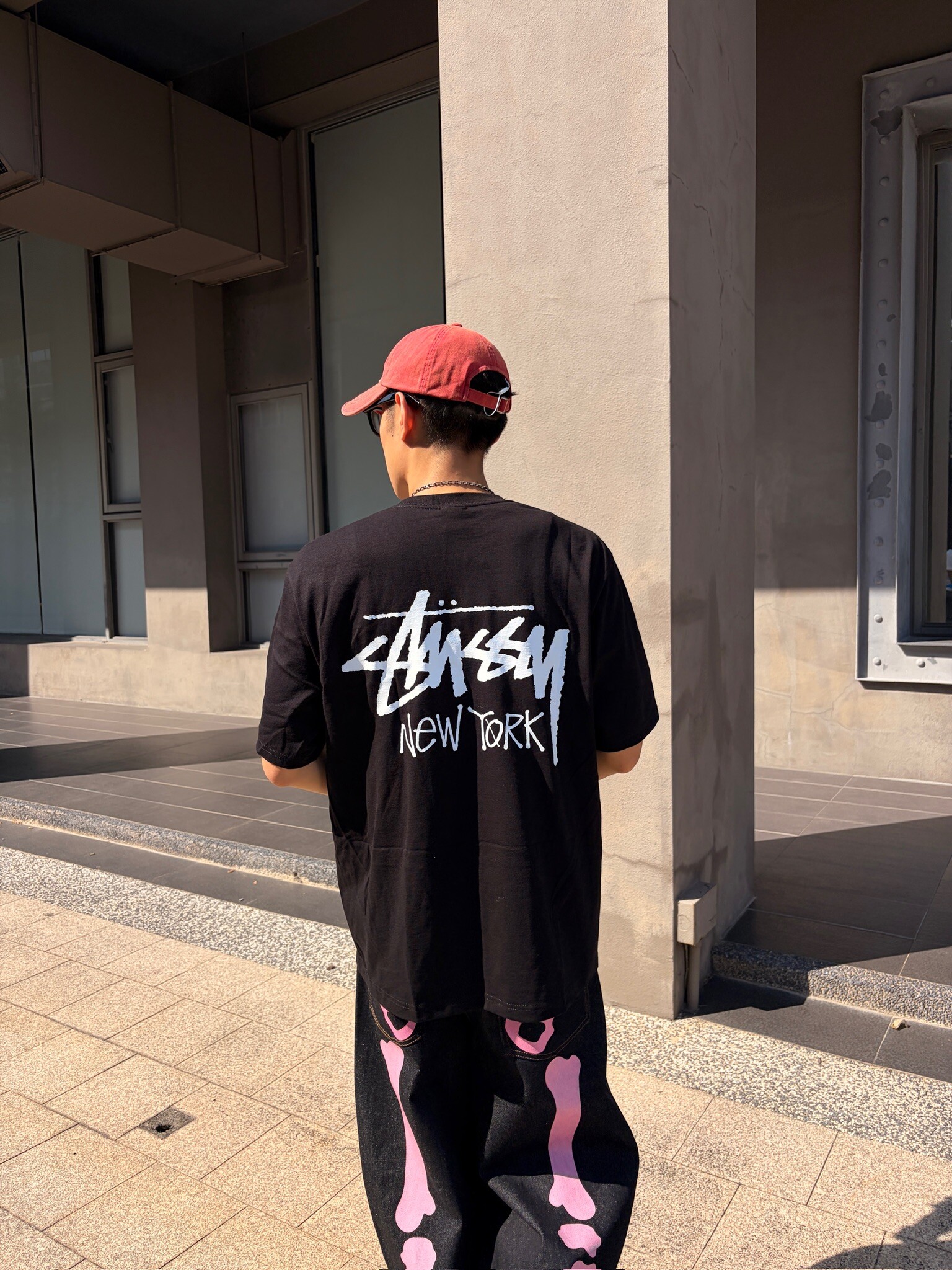 Stussy New York City Speical Edition Tee 紐約限定 黑/白