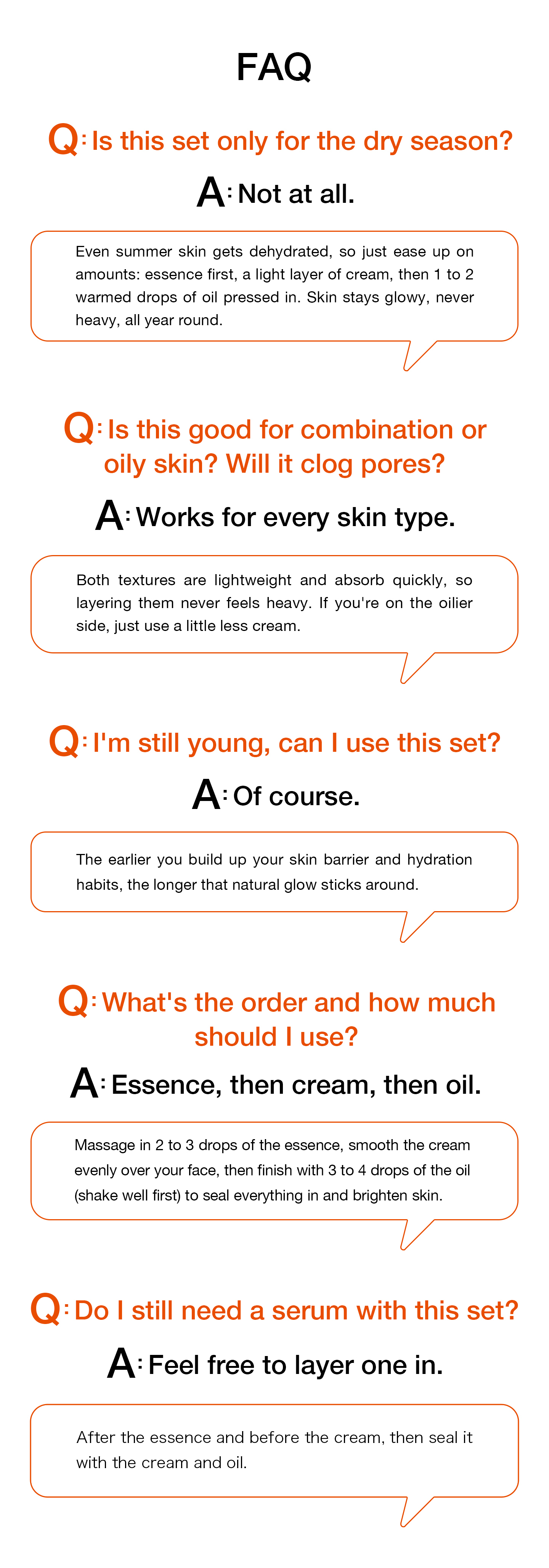 nomel Glow Up Set frequently asked questions (FAQ)