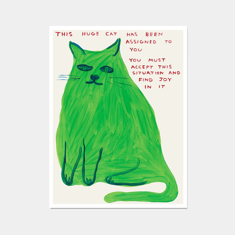 (預購11/5)This Huge Cat 藝術海報