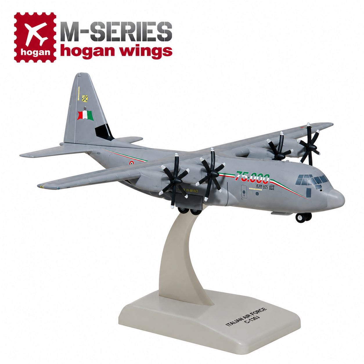 Hogan M-Series 1/200 義大利空軍 C-130J  75000 飛行時數