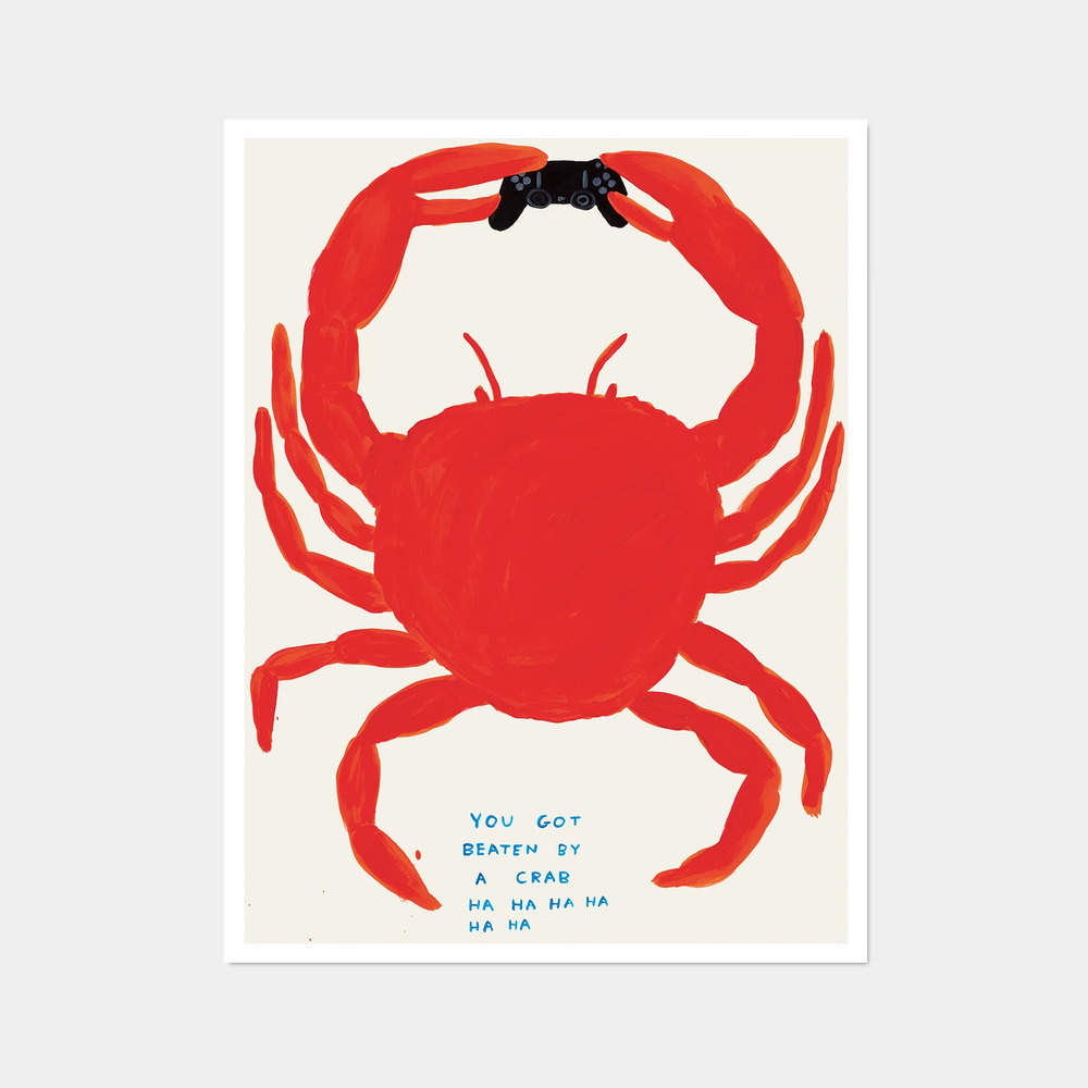 (預購11/5)You Got Beaten By A Crab 藝術海報
