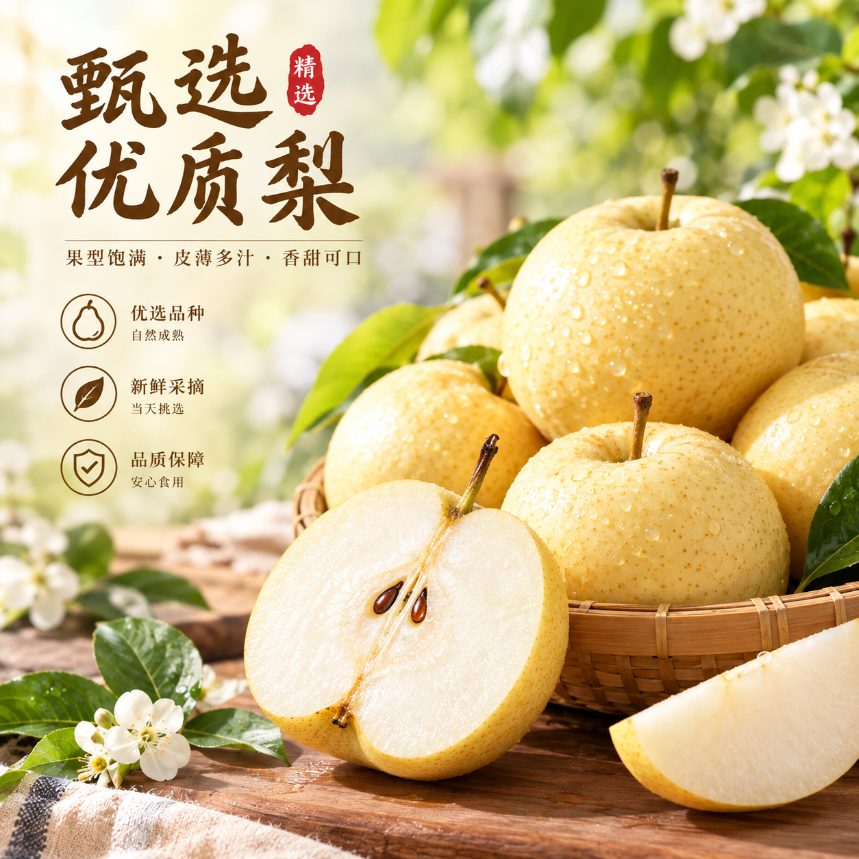 0923WX12-SAI-NATURE-內調膏滋系列 百合梨膏 270克/瓶 [買三送一] (A12)