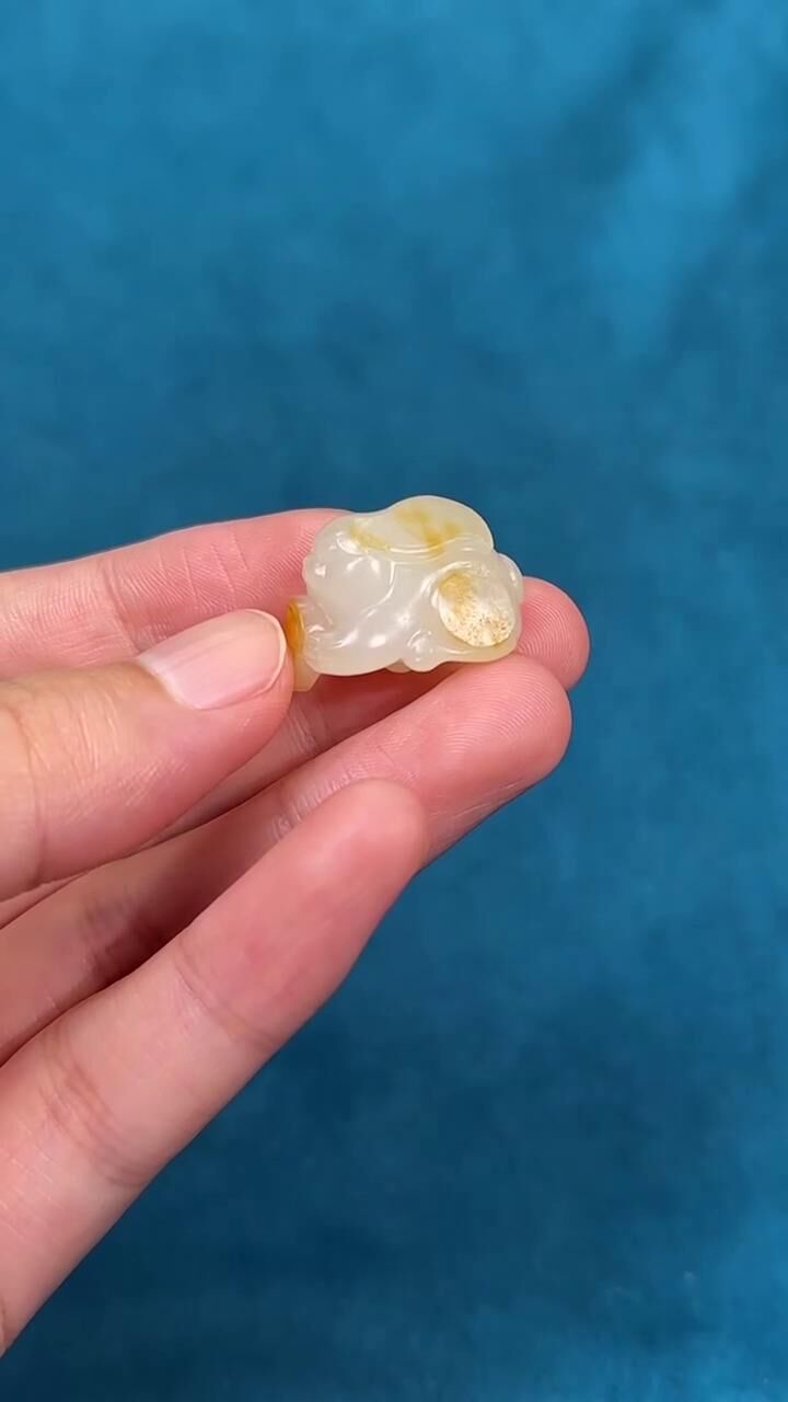 和田玉籽料前途無量,天然和田玉軟玉