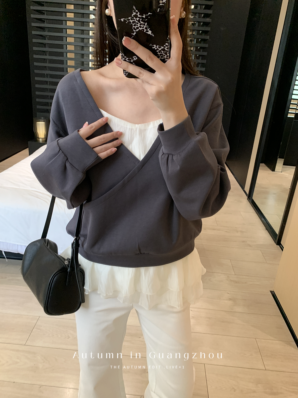 (A09)絕美衝突芭蕾衛衣-2色