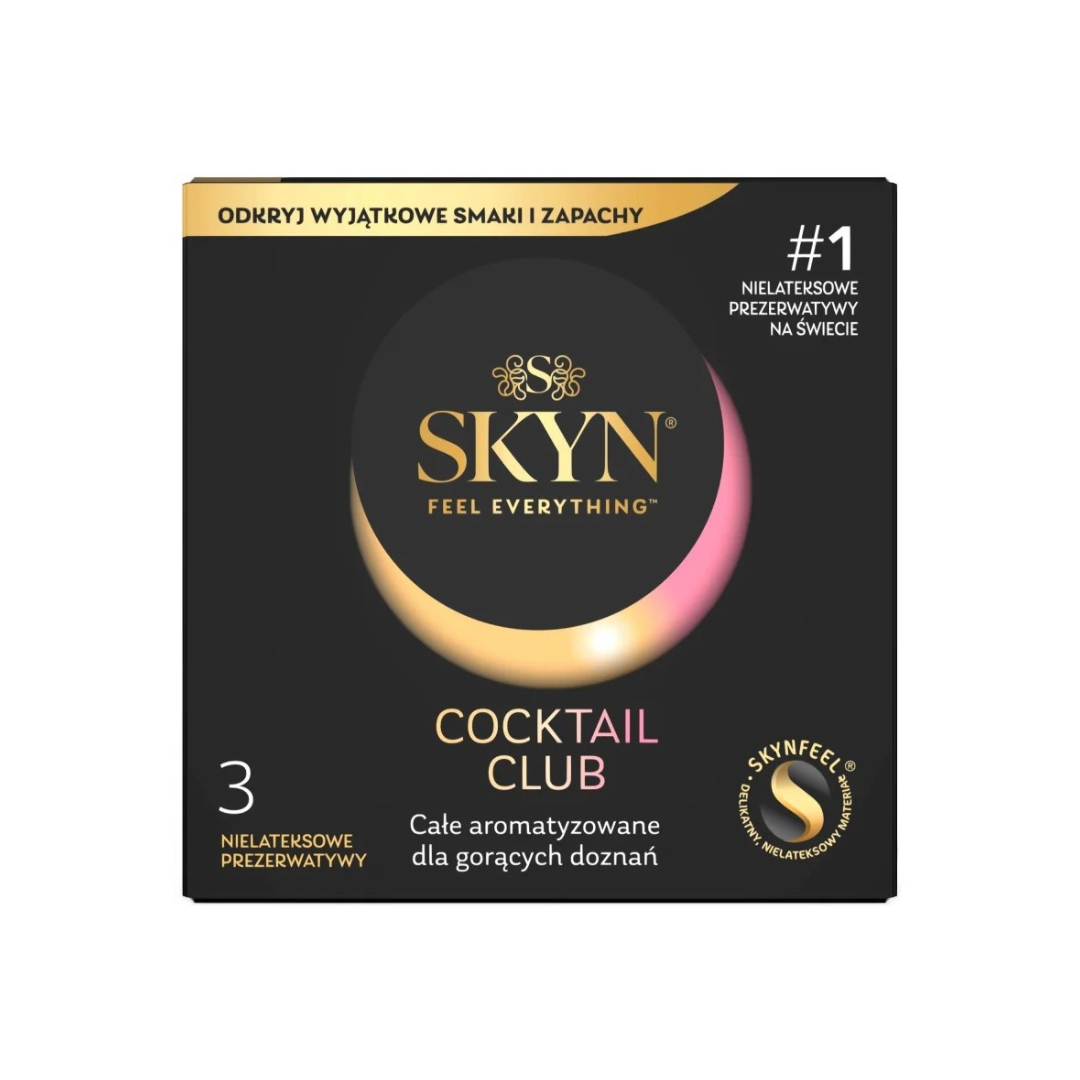 SKYN - Cocktail Club 雞尾酒風味 3片裝 PI安全套