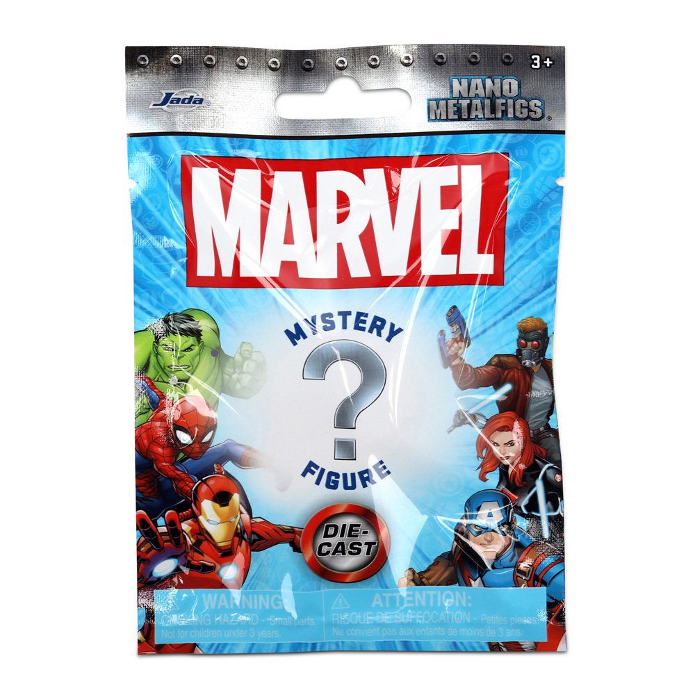 Marvel漫威 1.65吋合金公仔驚喜包W3 隨機1入