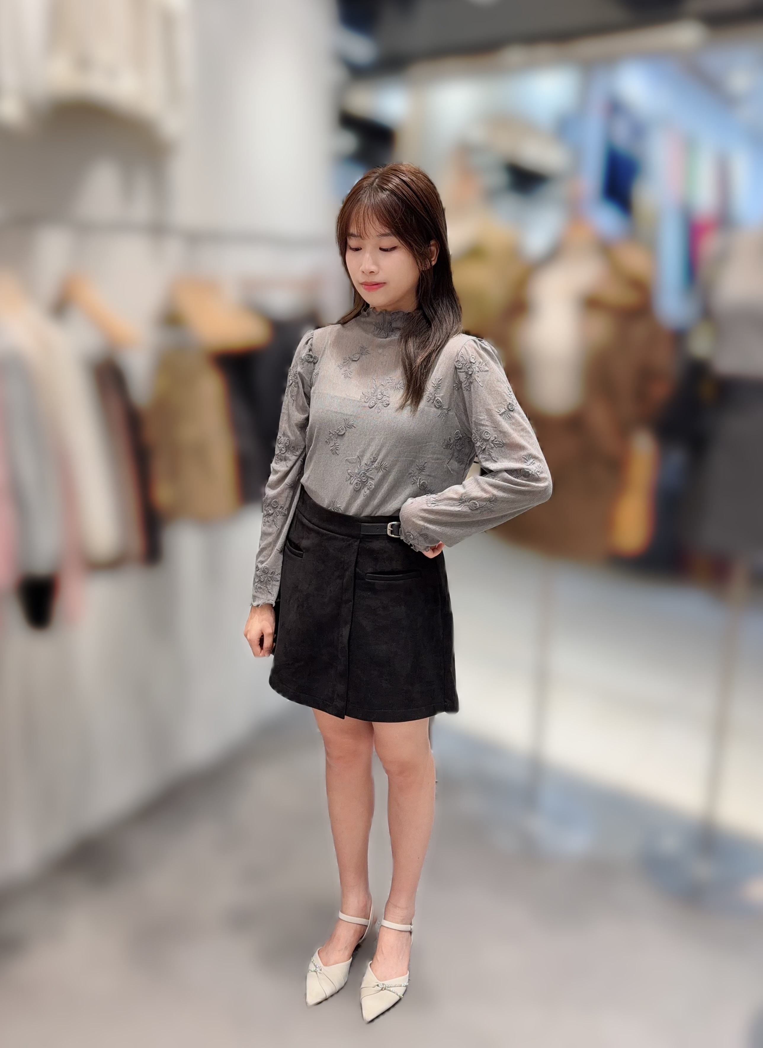 S22 裙褲 腰28-40 HIP46 長15 $439