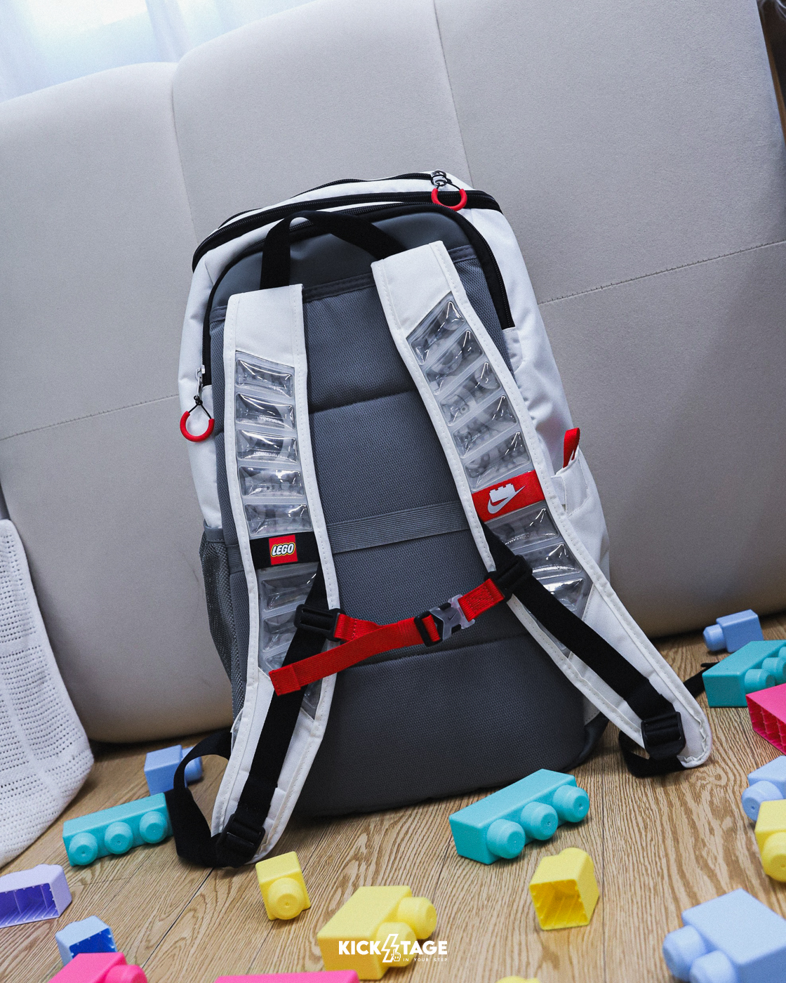 [少量現貨+預定] LEGO x NIKE HOOPS ELITE BACKPACK 32L 白色 樂高聯名 氣墊背帶 多夾層 大容量 雙肩包 後背包【IQ8237-133】UTIBG