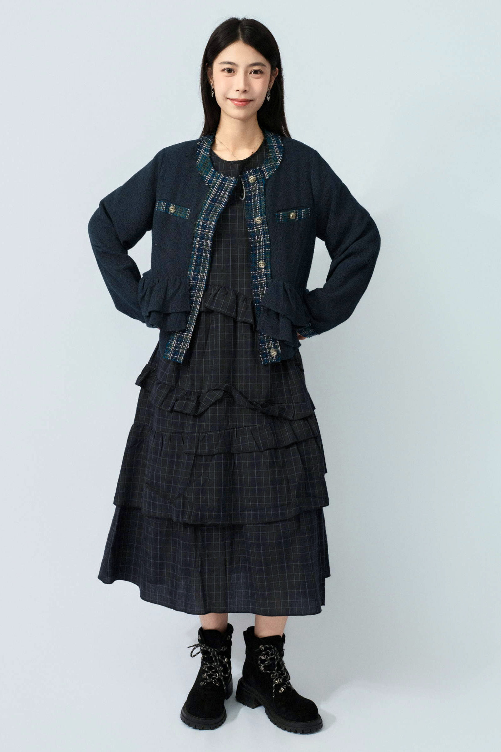 FW26_0060（外套 + 連身裙 )