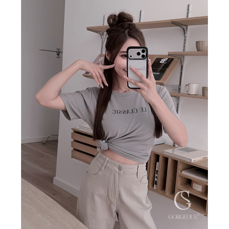 W91 「兔絨高磅`LE CLASSIC TEE」