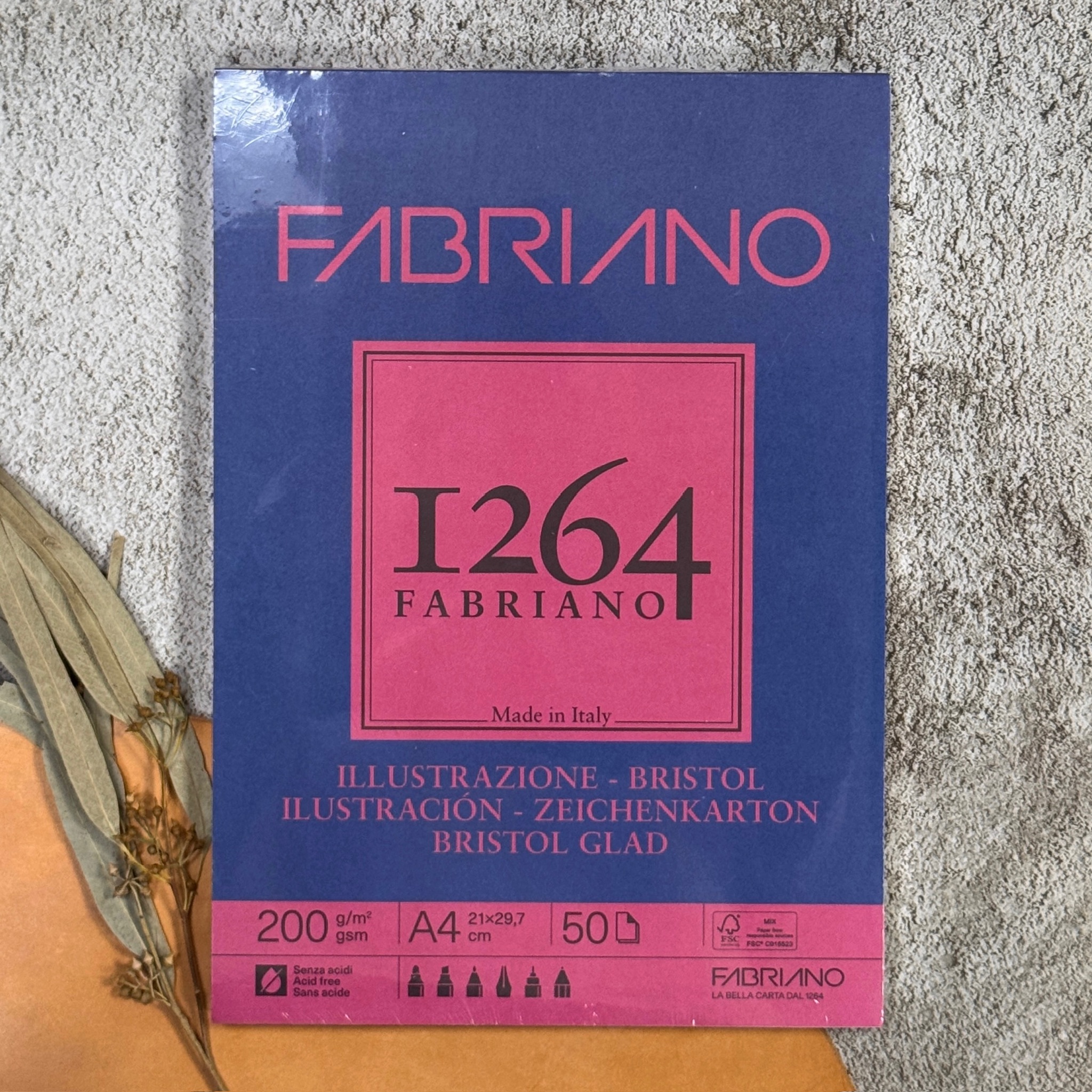 百色美術 義大利FABRIANO 1264 Bristol插畫速繪本