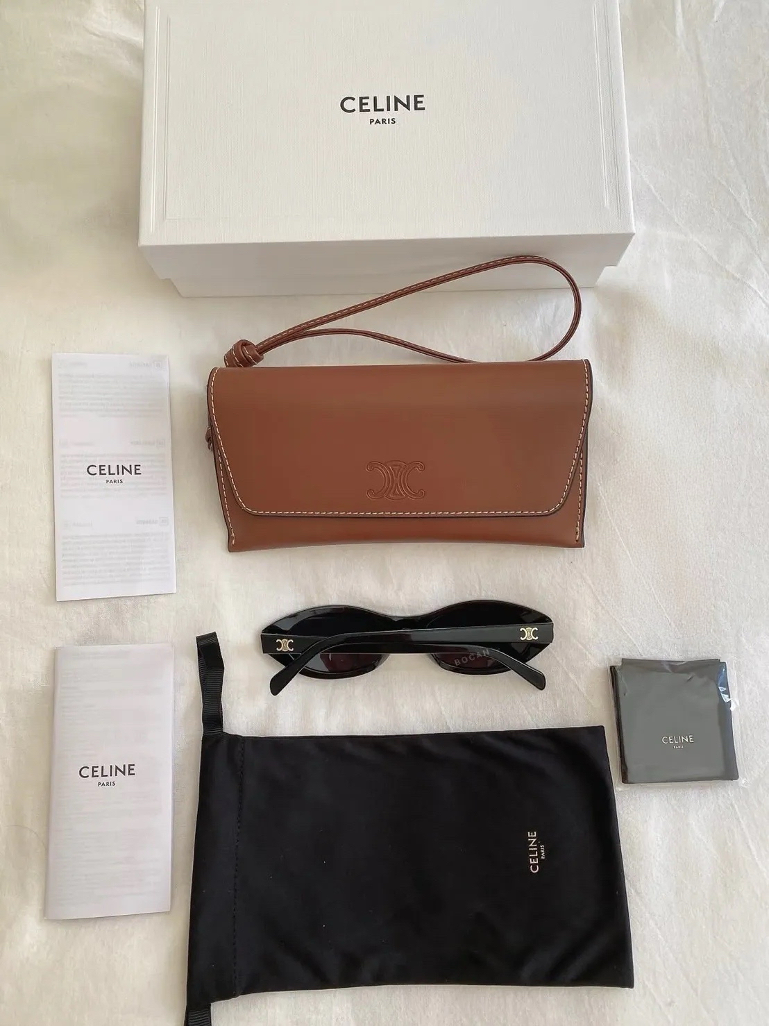 CELINE TRIOMPHE MINI 02 貓眼太陽眼鏡