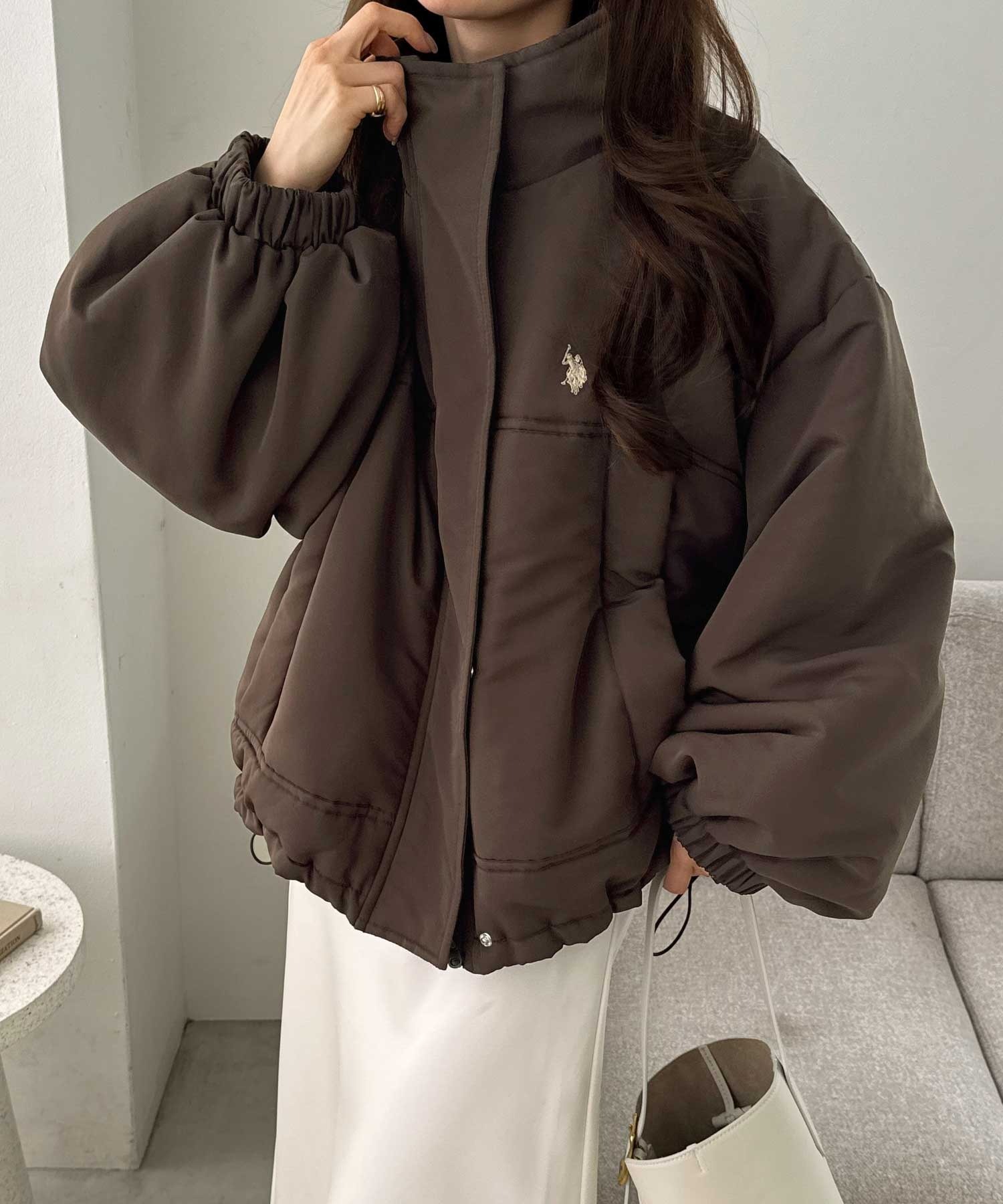 🇯🇵 GeeRA X U.S. POLO ASSN. 立領外套 拉鍊外套 內鋪棉 秋冬 保暖 / 預購
