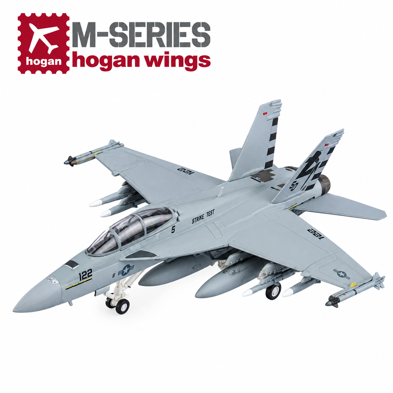 Hogan M-Series 1/200 美國海軍 F/A-18F  第23測評 SD 122 低視 2005