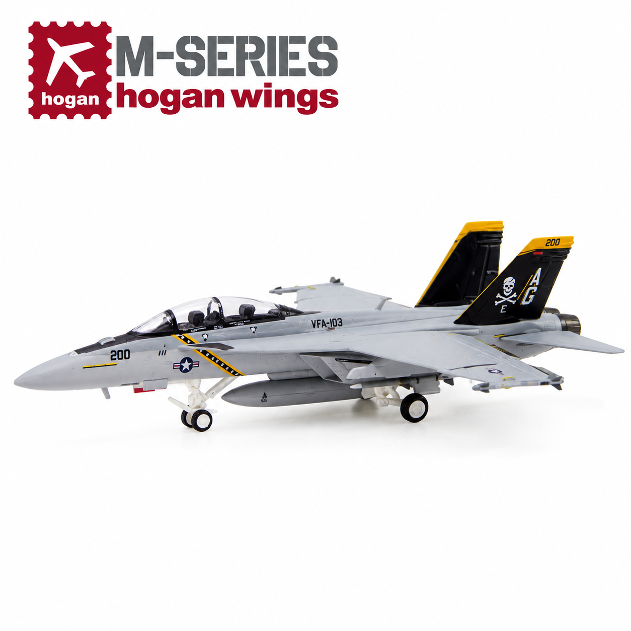 Hogan M-Series 1/200 F/A-18F 美國海軍 103中隊 AG 200 高視 2007