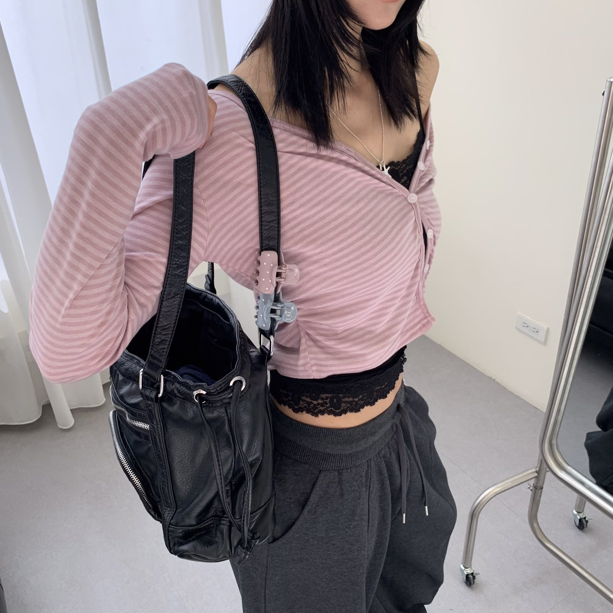 ISA_無法拒絕的波點 小巧造型迷你抓夾_69045