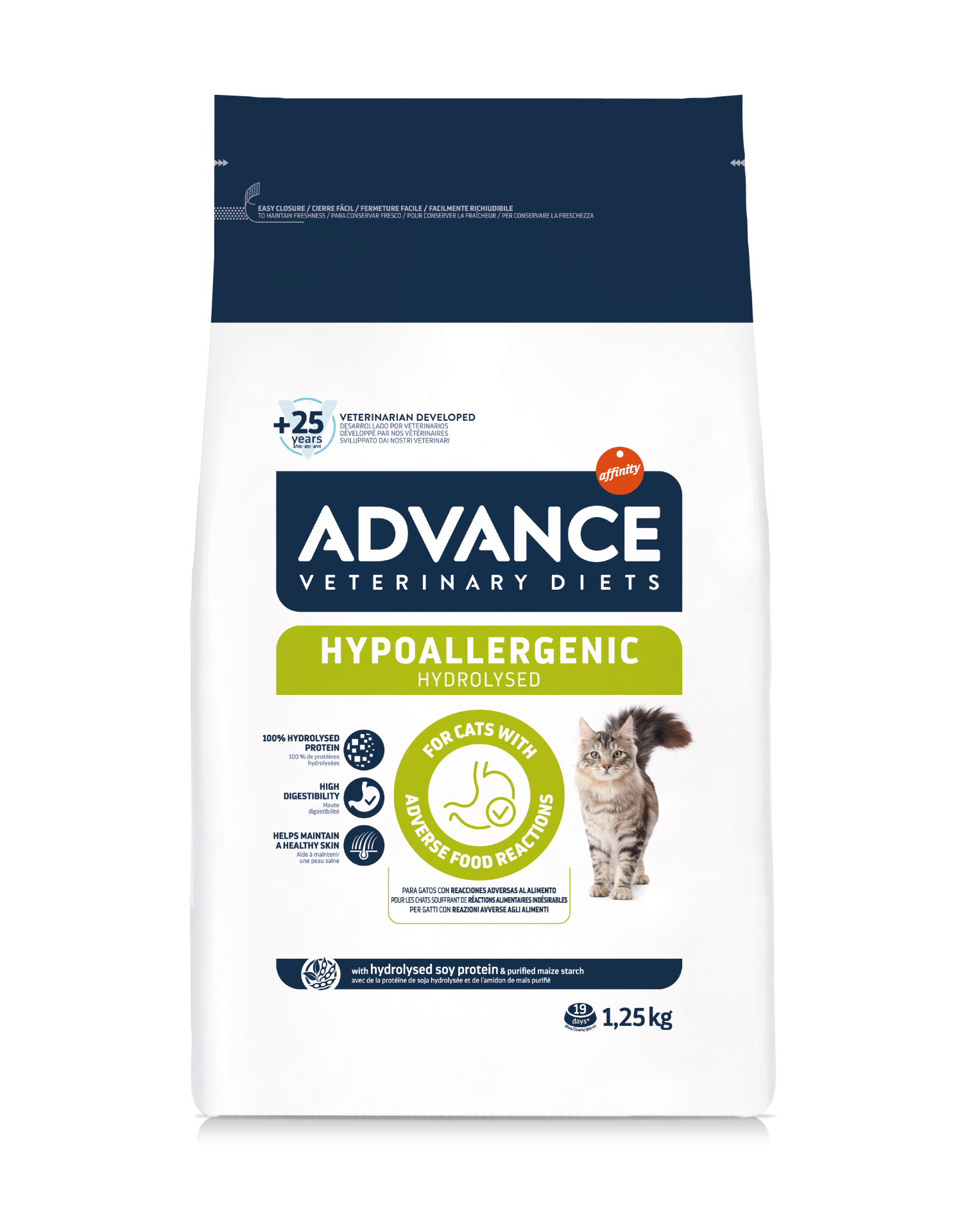ADVANCE處方貓糧 – 低過敏源/食物敏感專用 1.25KG