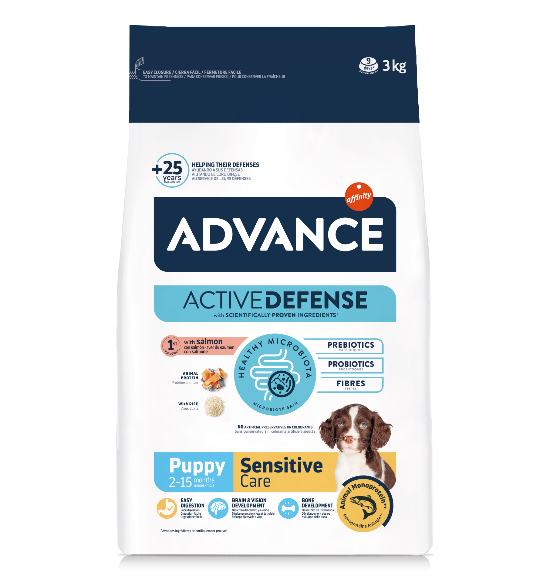 Advance 特殊護理幼犬糧 – 過敏護理(三文魚)3KG - 適合2至12個月之幼犬