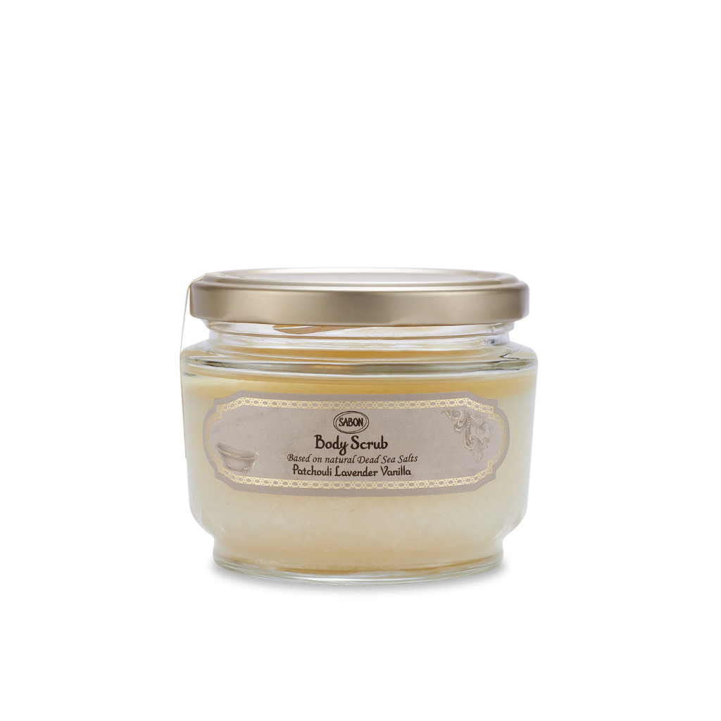 Sabo Body Scrub Patchouli Lavender Vanilla 320g