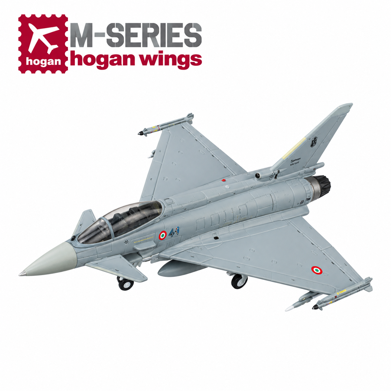 Hogan M-Series 1/200 義大利空軍 EF2000 F2颱風 序號MM7277 / 4-1