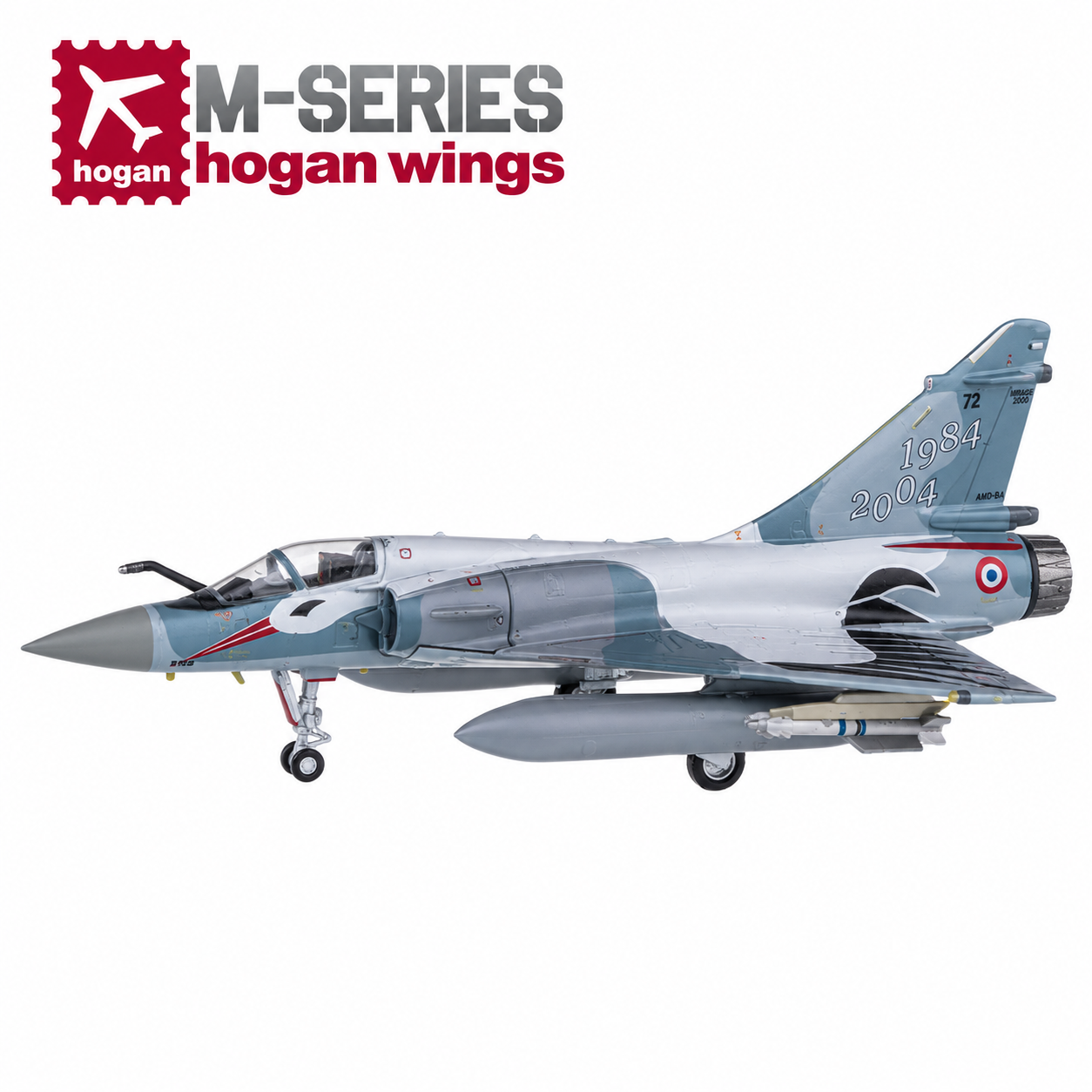 Hogan M-Series 1/200 法國空軍 幻象2000-5 機號72 04年 服役20週年