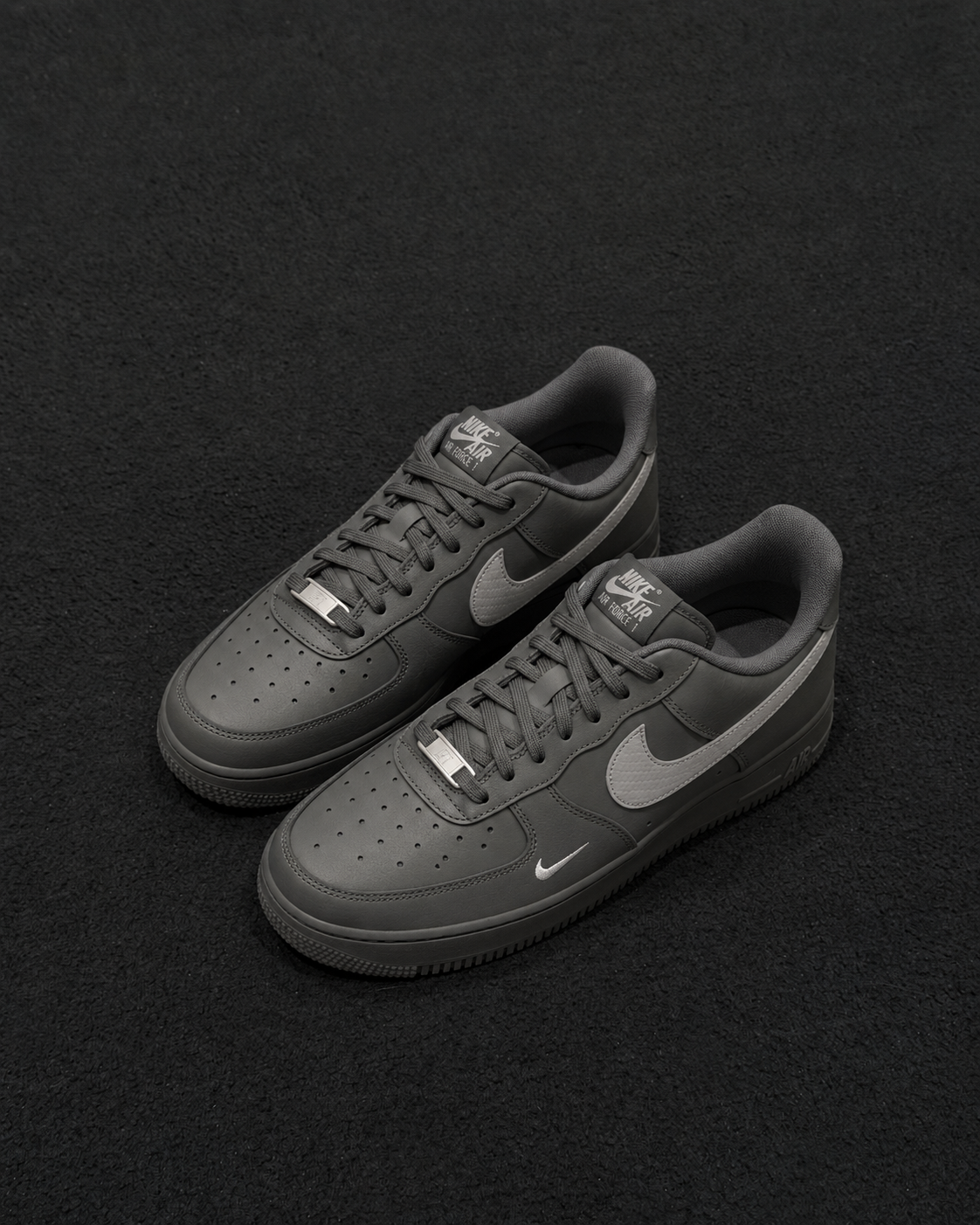 <國外限定下殺>Nike Air Force 1 AF1 學院灰 鐵灰 深灰 小勾 月光灰 IV5732001