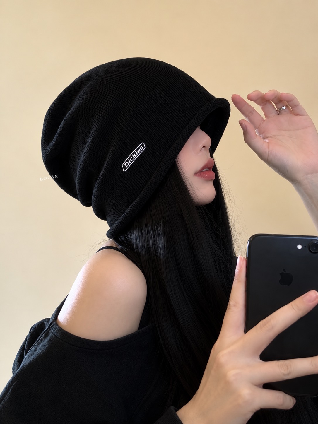 DICKIES 美式復古 羊毛 堆堆帽 男女同款