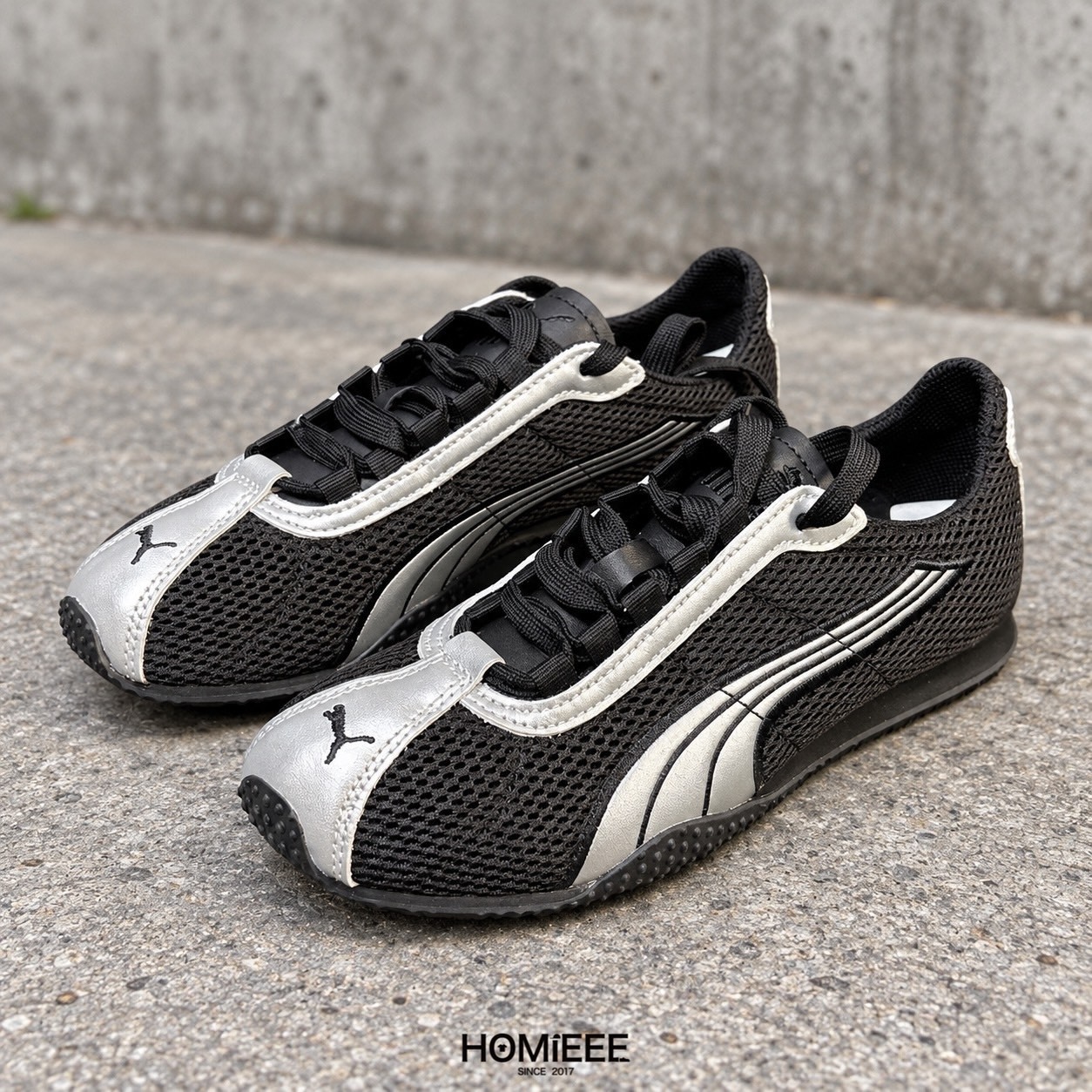 Puma H-Street Silver Black 銀光黑 薄底鞋 黑色 咖啡 女鞋 [403692]