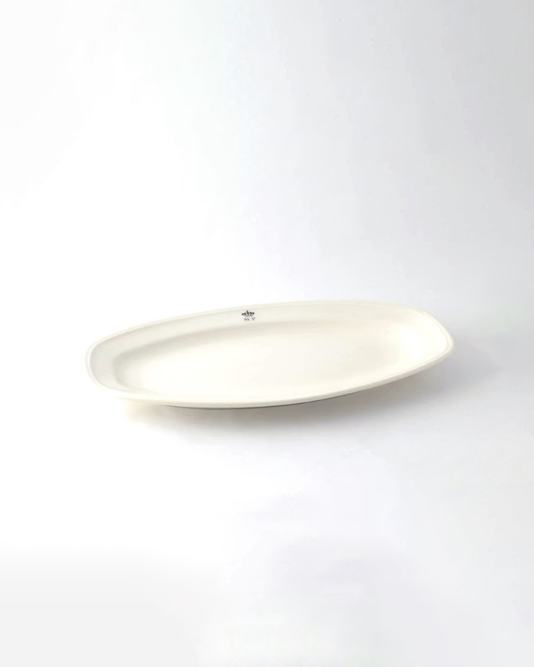 Whole 30cm Long Plate white｜studio m'