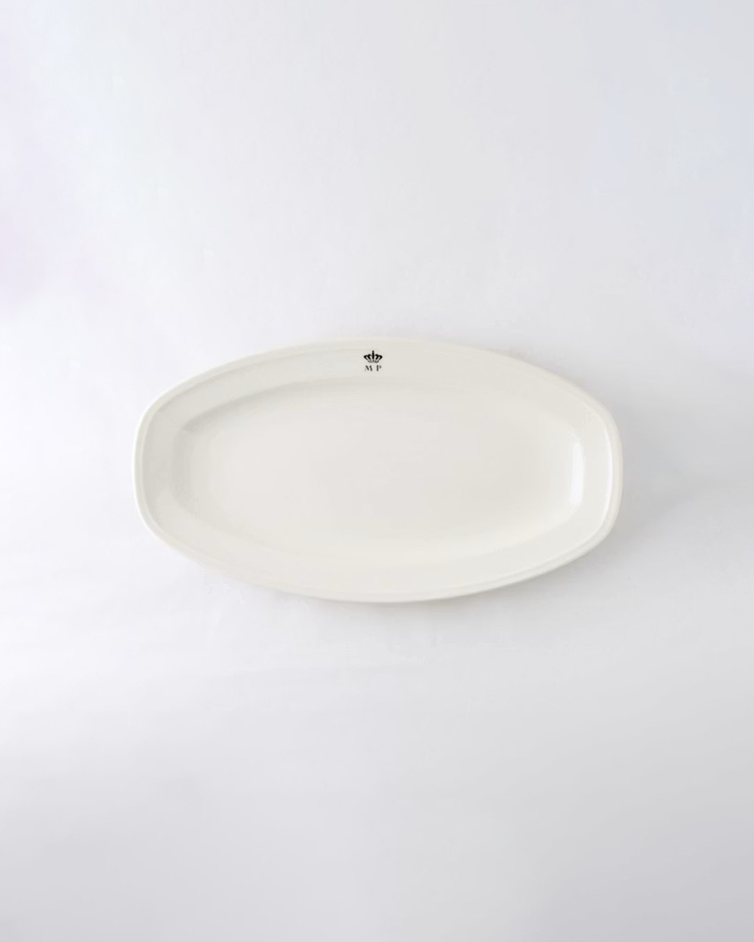 Whole 30cm Long Plate white｜studio m'