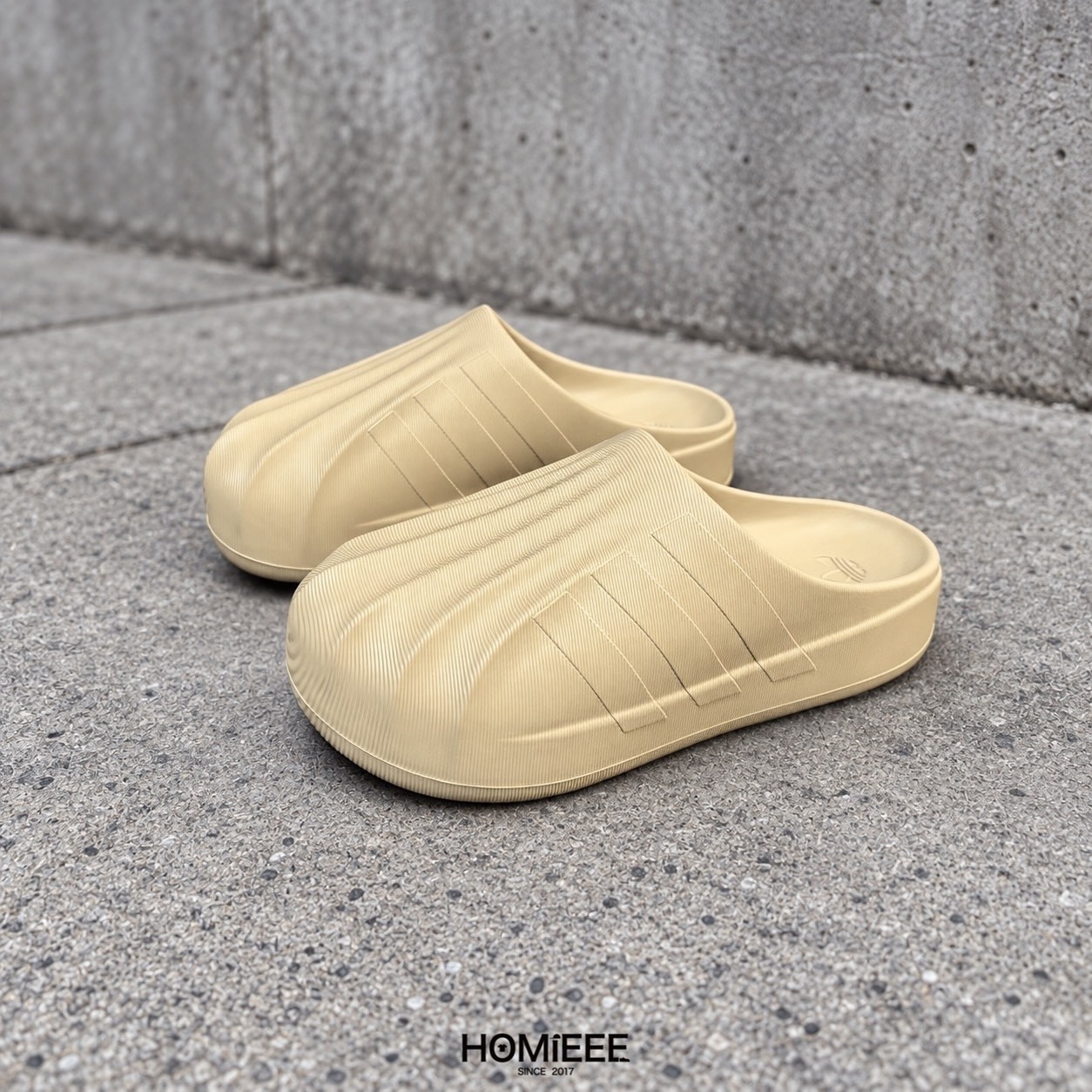 Adidas adiFom Superstar Mule 穆勒 拖鞋 卡其色 女鞋 [IE0754]