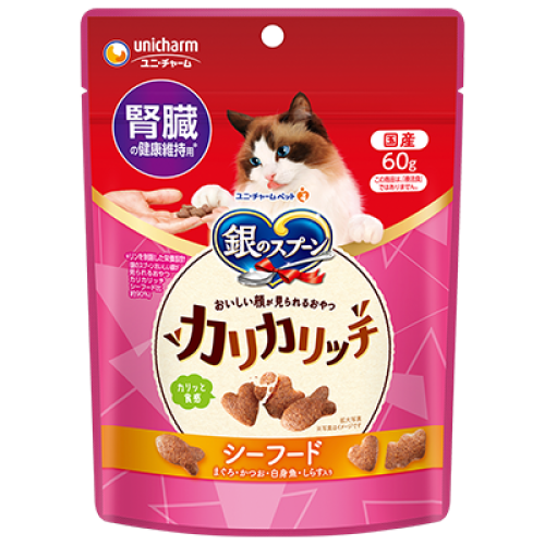 Unicharm - 銀湯匙 脆餅系列 (腎臓健康配方-海鮮味)｜G-69