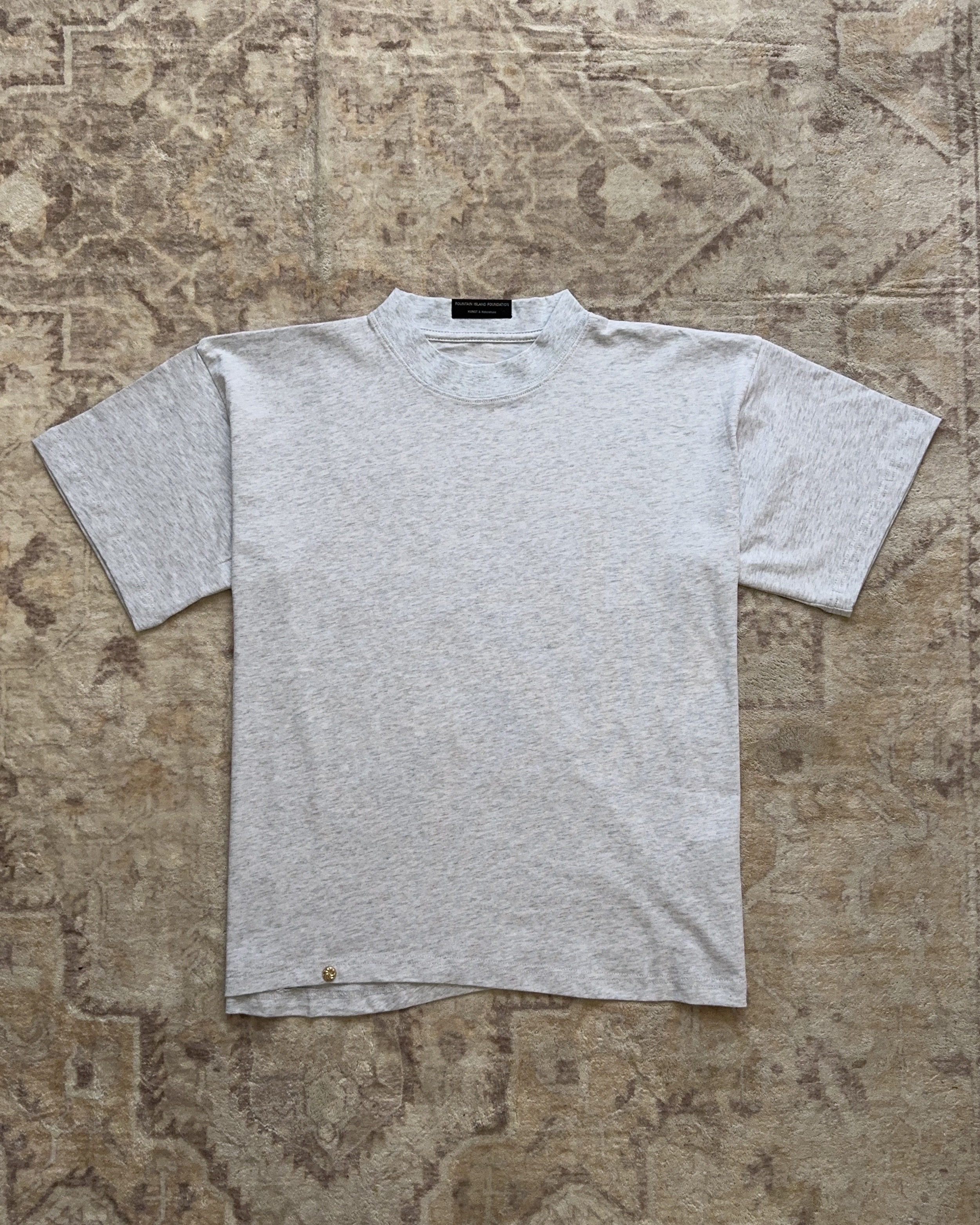 Fountain Island Foundation｜F23 Boxy Fit T-shirt (Gray)