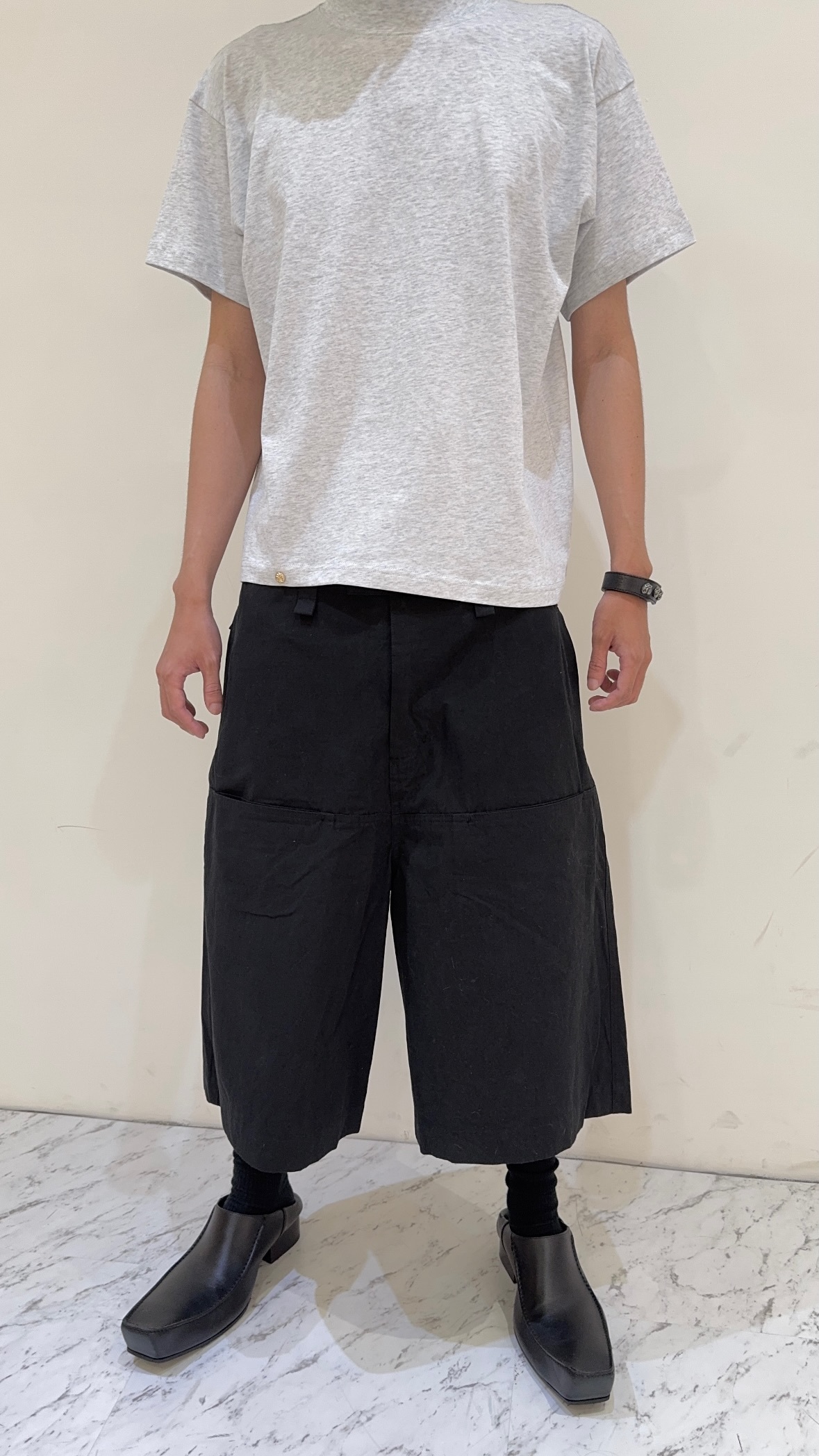 Fountain Island Foundation｜F23 Boxy Fit T-shirt (Gray)